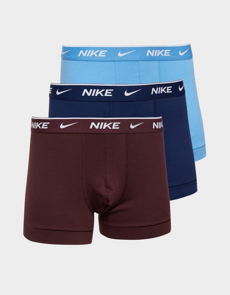 Lenjerie intimă pentru bărbați NIKE BOXERI TRUNK 3PK 0000KE1008WJR Multicolor