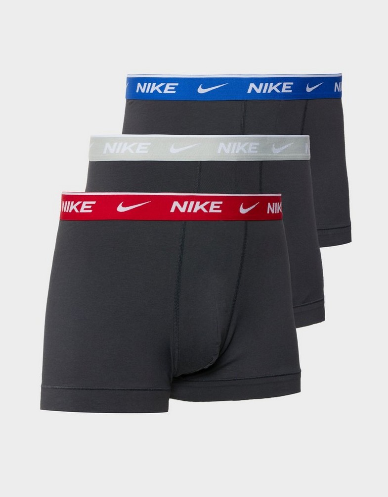 NIKE BOKSERKI TRUNK 3PK  0000KE1008YUN Czarny