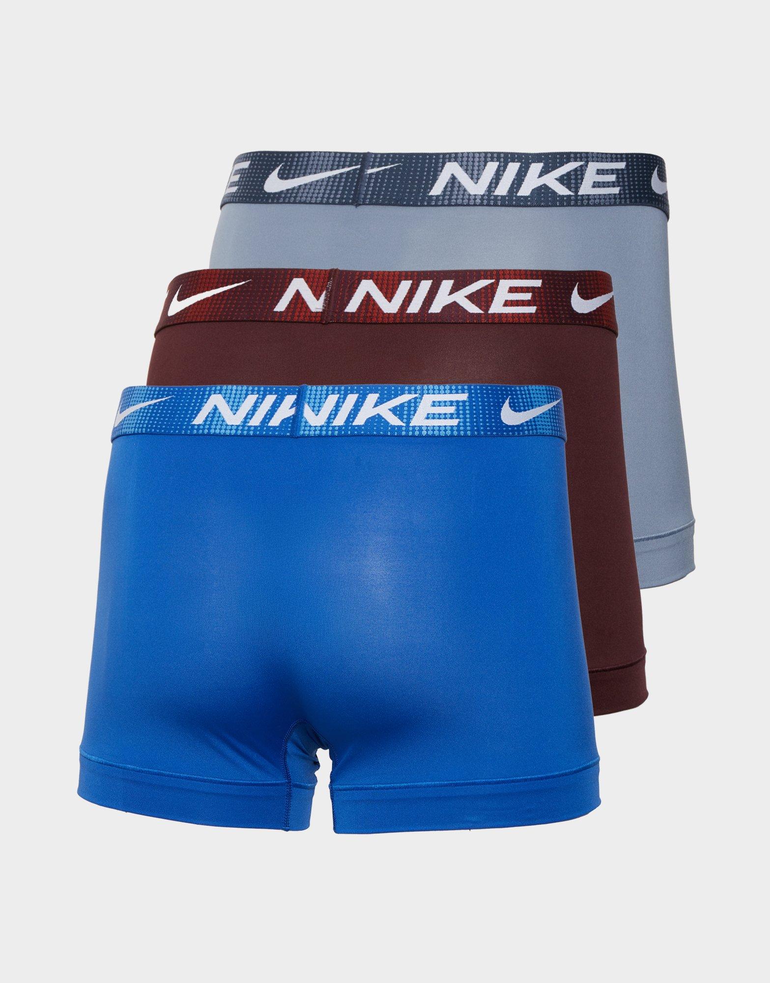 Pánské spodní prádlo NIKE TRENKY TRUNK 3PK 0000KE1156432 Vícebarevná