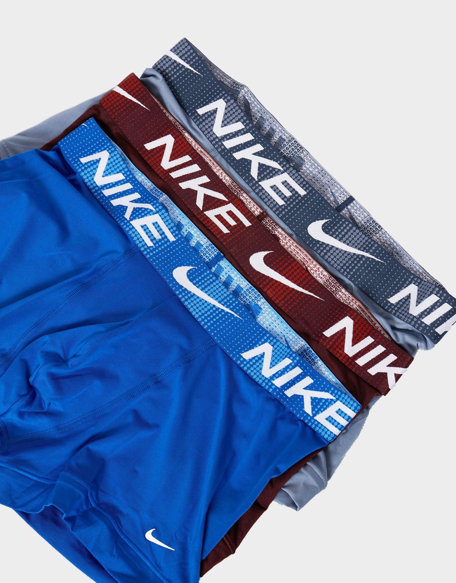 Pánské spodní prádlo NIKE TRENKY TRUNK 3PK 0000KE1156432 Vícebarevná