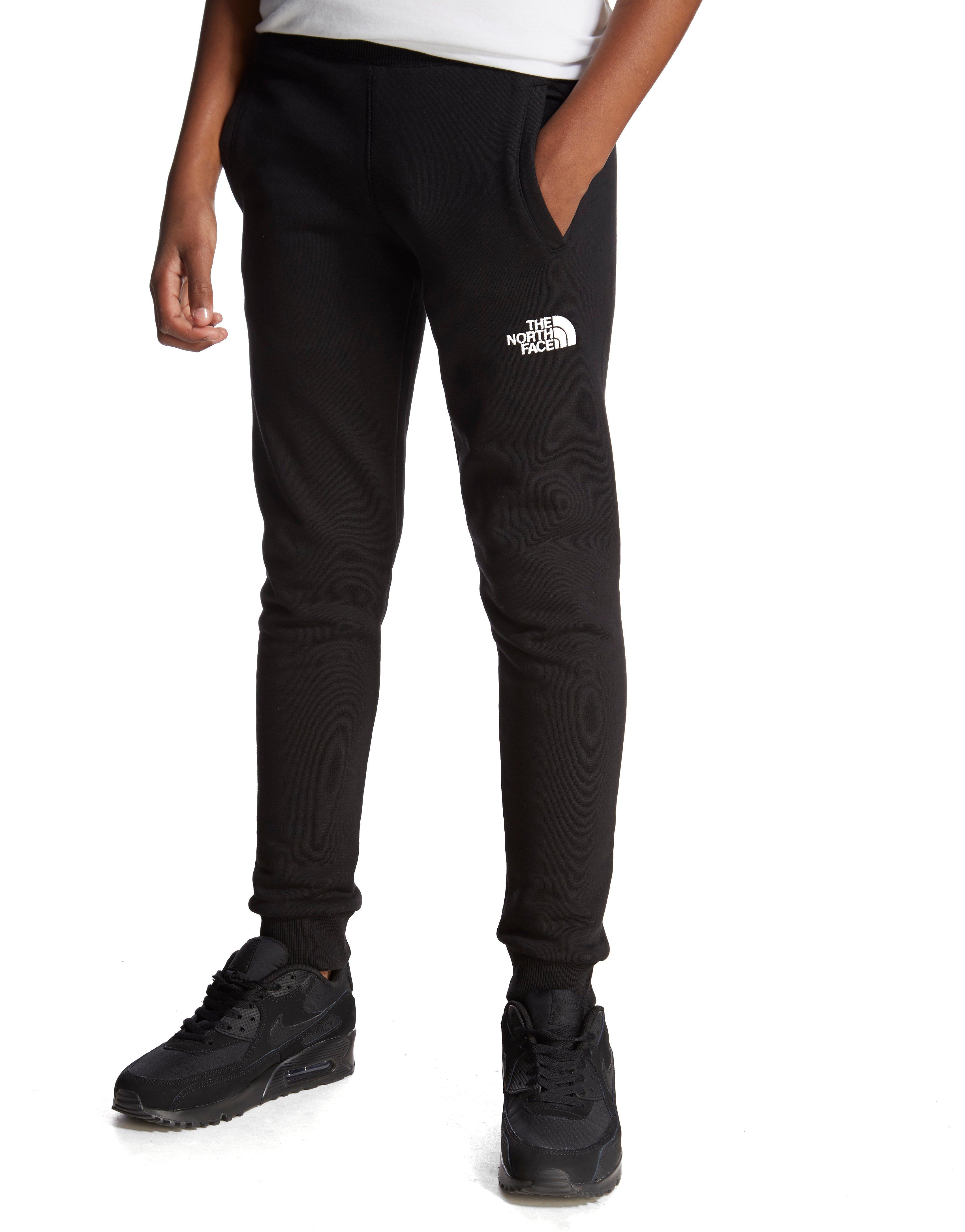 north face black joggers