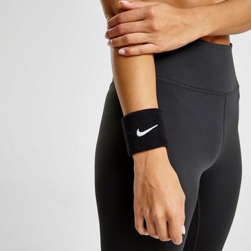 Accesorii fitness pentru femei NIKE BENTIȚĂ SPORT SWOOSH 2PK WB BLK/WT NIKE HEAD/WRIST BAND