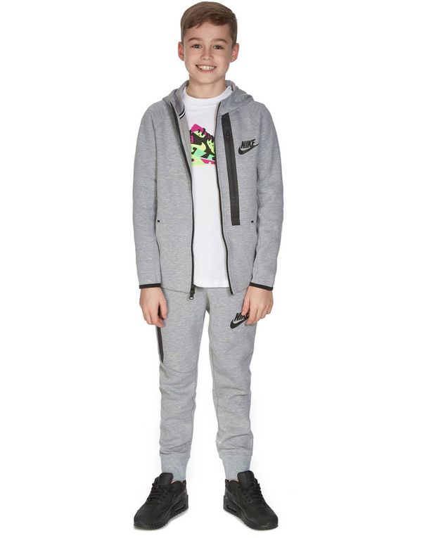 nike tech fleece tracksuit junior set