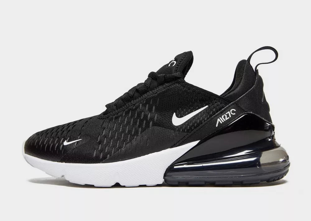 NIKE AIR MAX 270 BLACK WHITE, фото 1 з 7