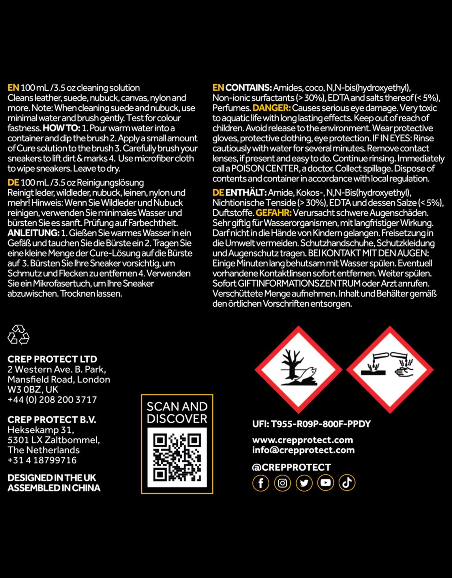 CREP ZESTAW PODRÓŻNY PROTECT CURE TRAVEL 3402201100 Czarny