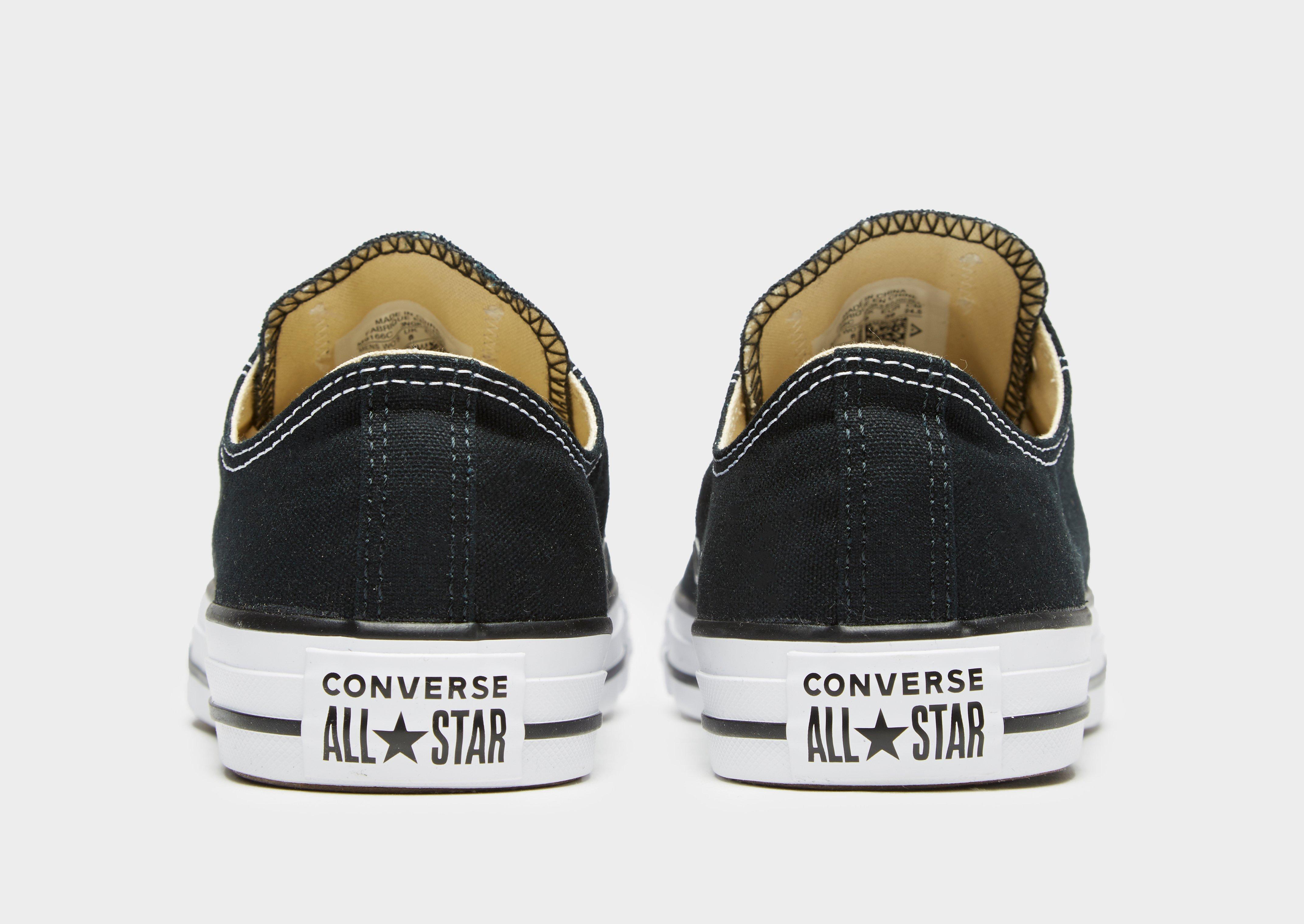 Női tornacipők és teniszcipők CONVERSE CHUCK TAYLOR ALL STAR OX  M9166C Fekete