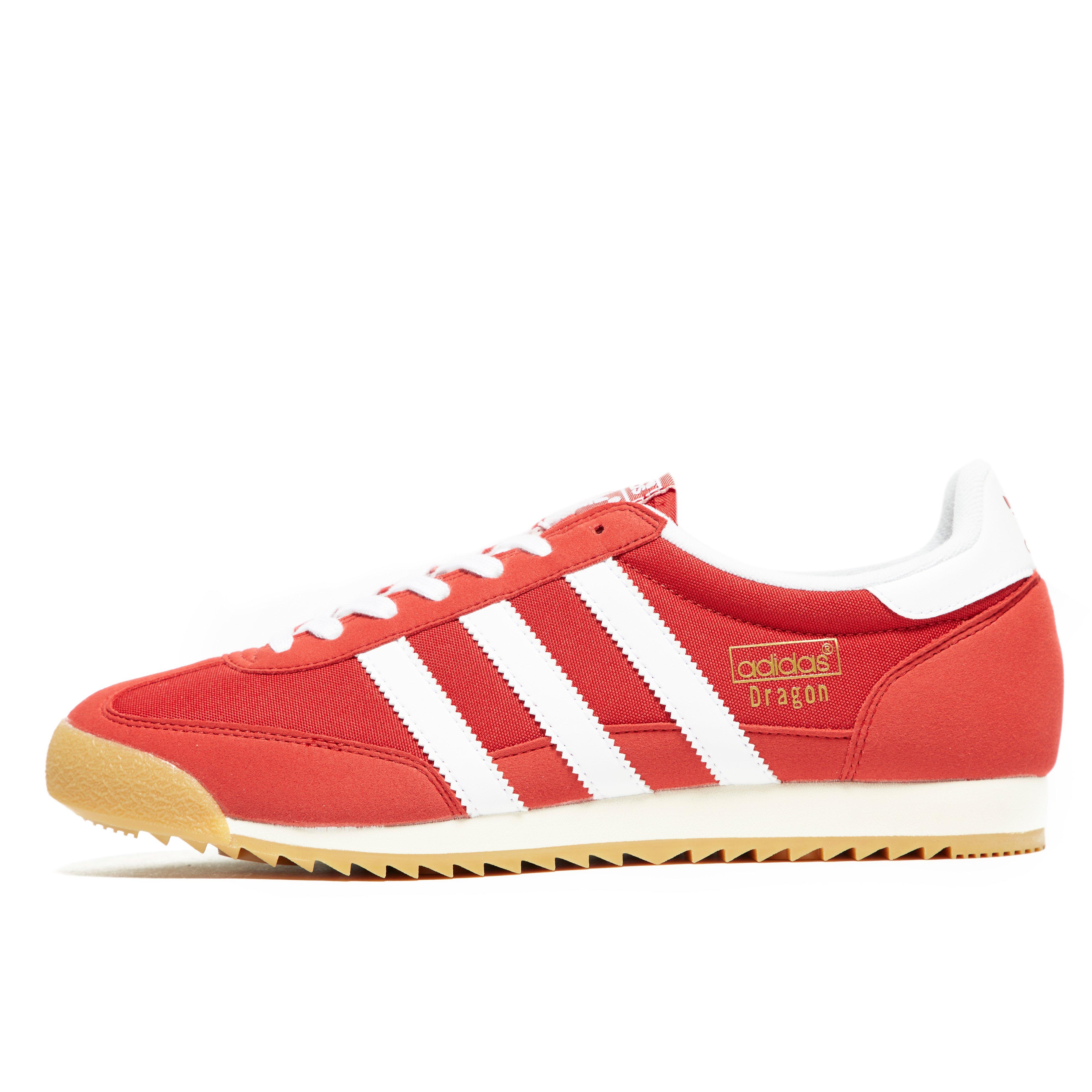 adidas dragon homme rouge