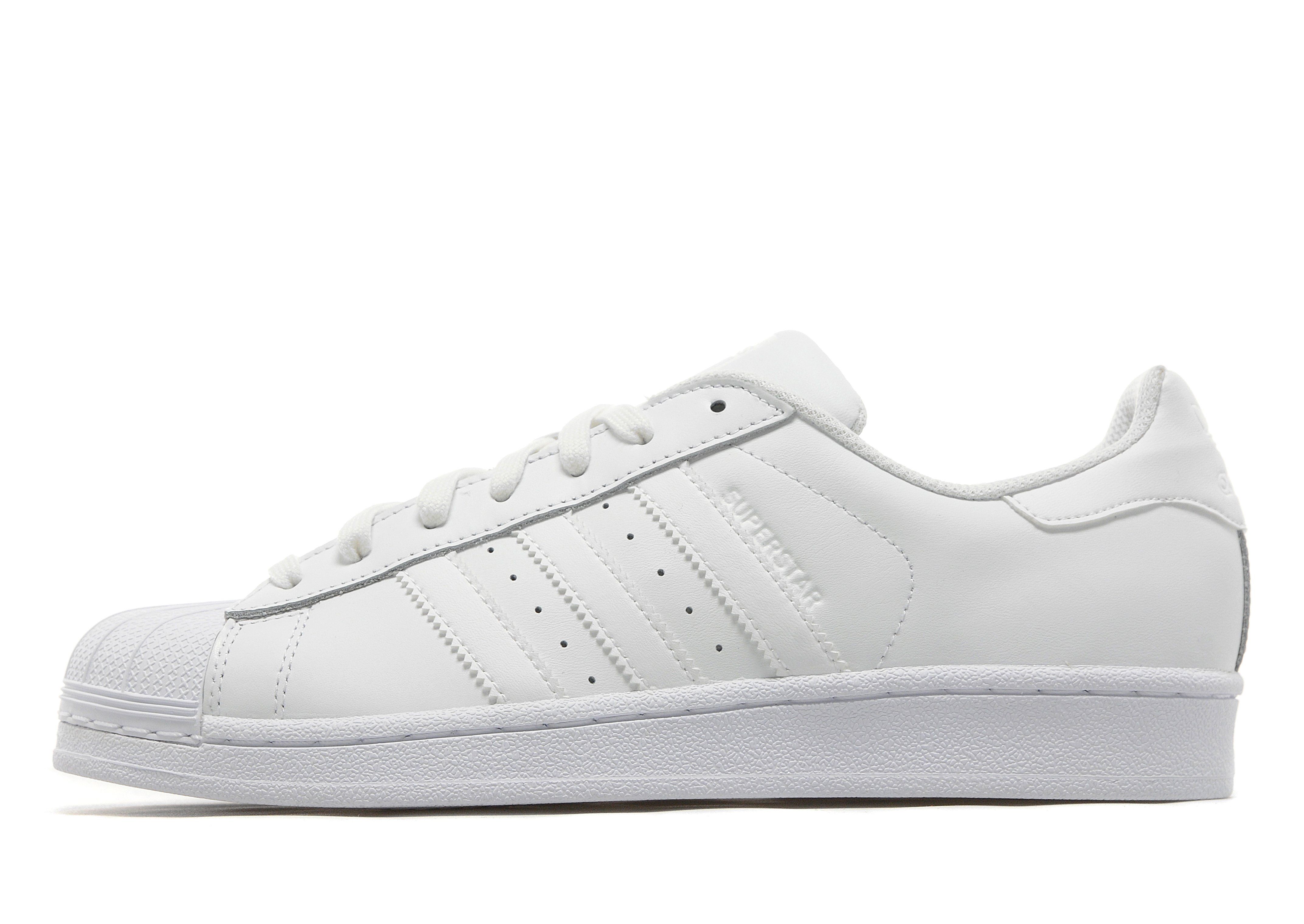 new Cheap Adidas Originals Superstar Boys Toddler Basketball Shoes White 
