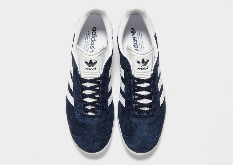 Buty sneakersy męskie ADIDAS GAZELLE BB5478 Granatowy