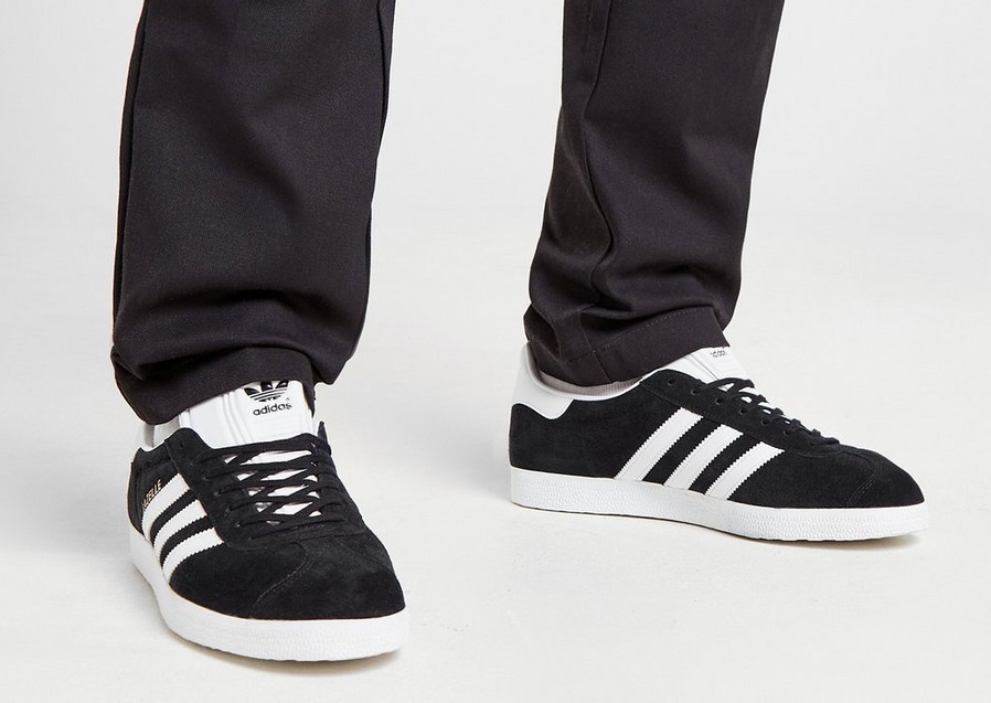 Buty sneakersy męskie ADIDAS GAZELLE BB5476 Czarny