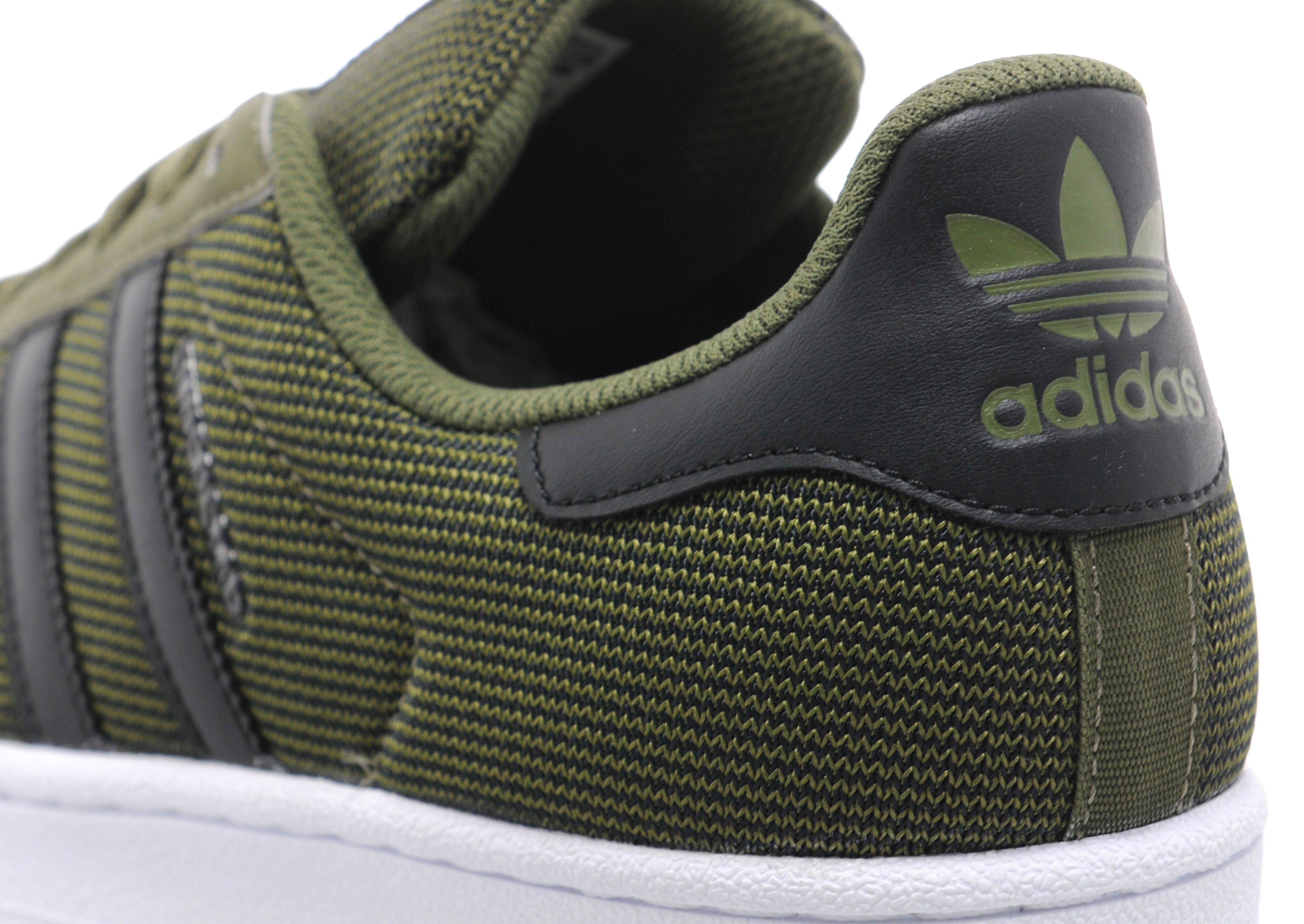 adidas superstar khaki green