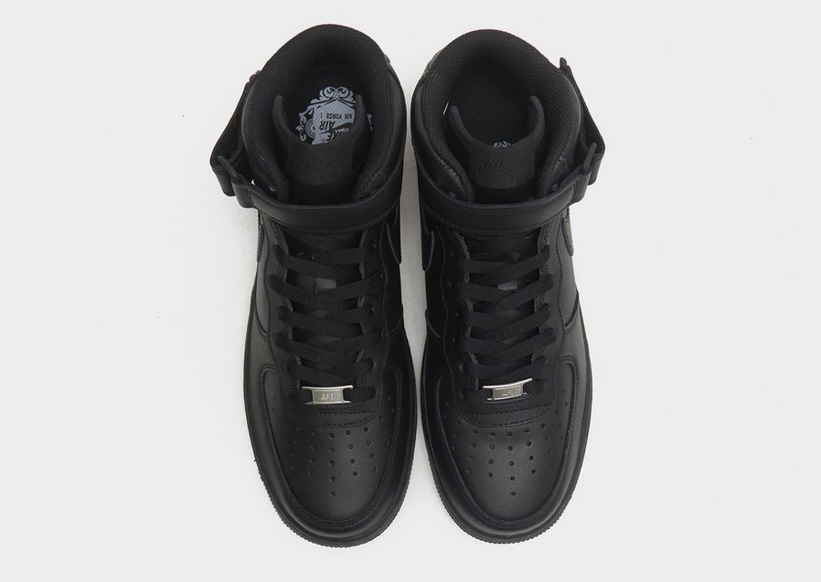 Adidași pentru bărbați NIKE AIR FORCE 1 MID '07 CW2289-001 Negru