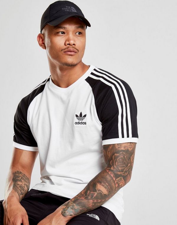 adidas Originals California Raglan T-Shirt Homme | JD Sports adidas Originals California Raglan T-Shirt Homme