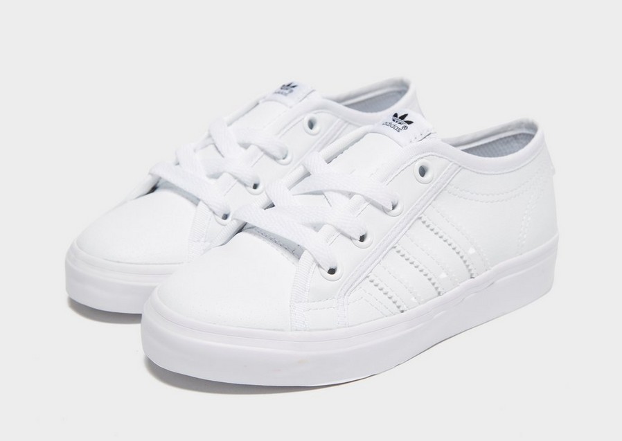Detské topánky skate ADIDAS NIZZA LO  BB5574 Biela
