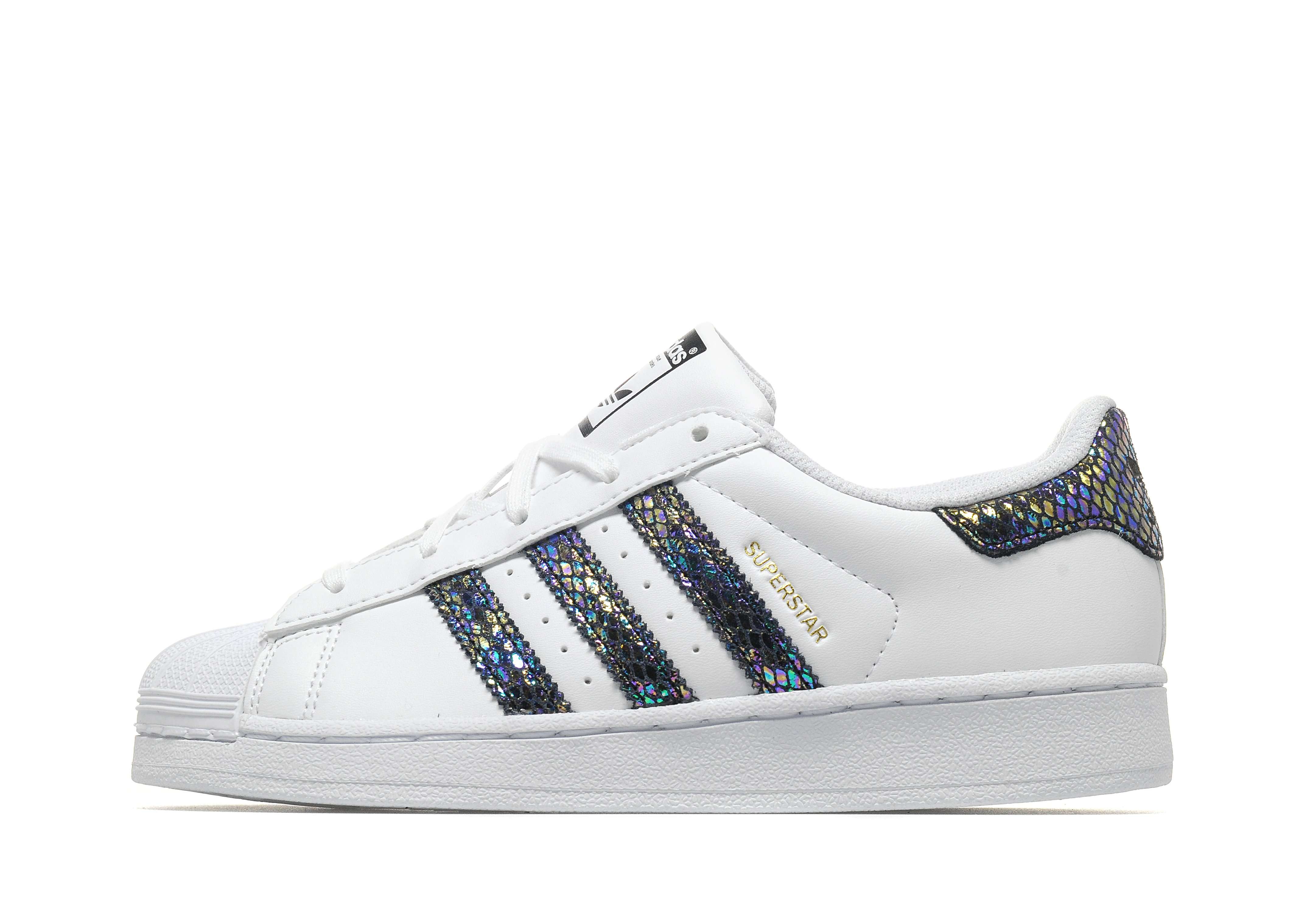 adidas superstar enfant,chaussures adidas superstar enfant noire vue avant