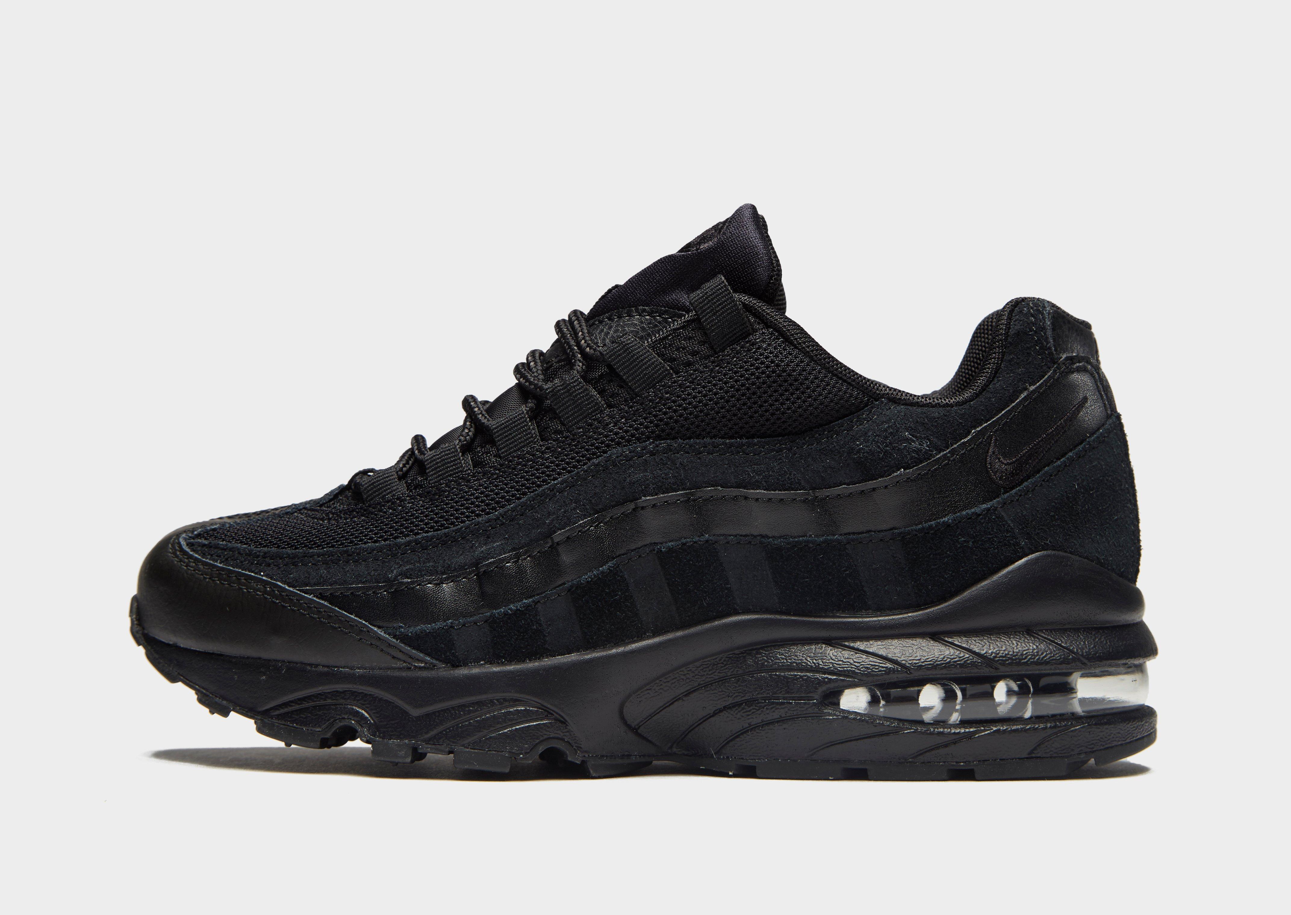 nike air max 95 all black junior