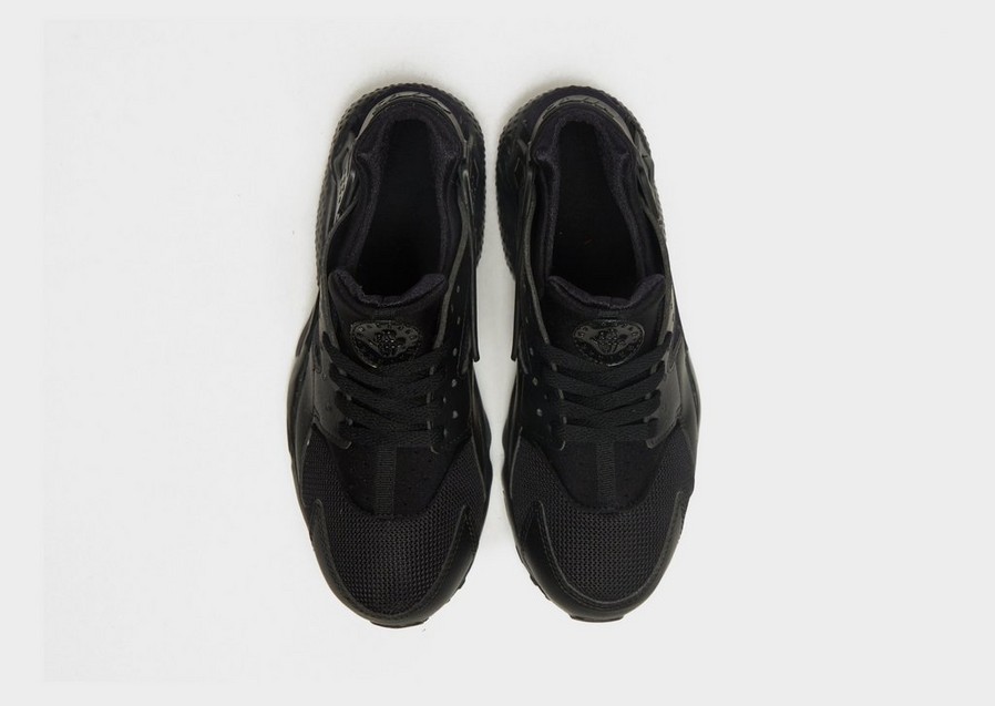 Gyerek sneakers NIKE HUARACHE RUN  654275-016 Fekete