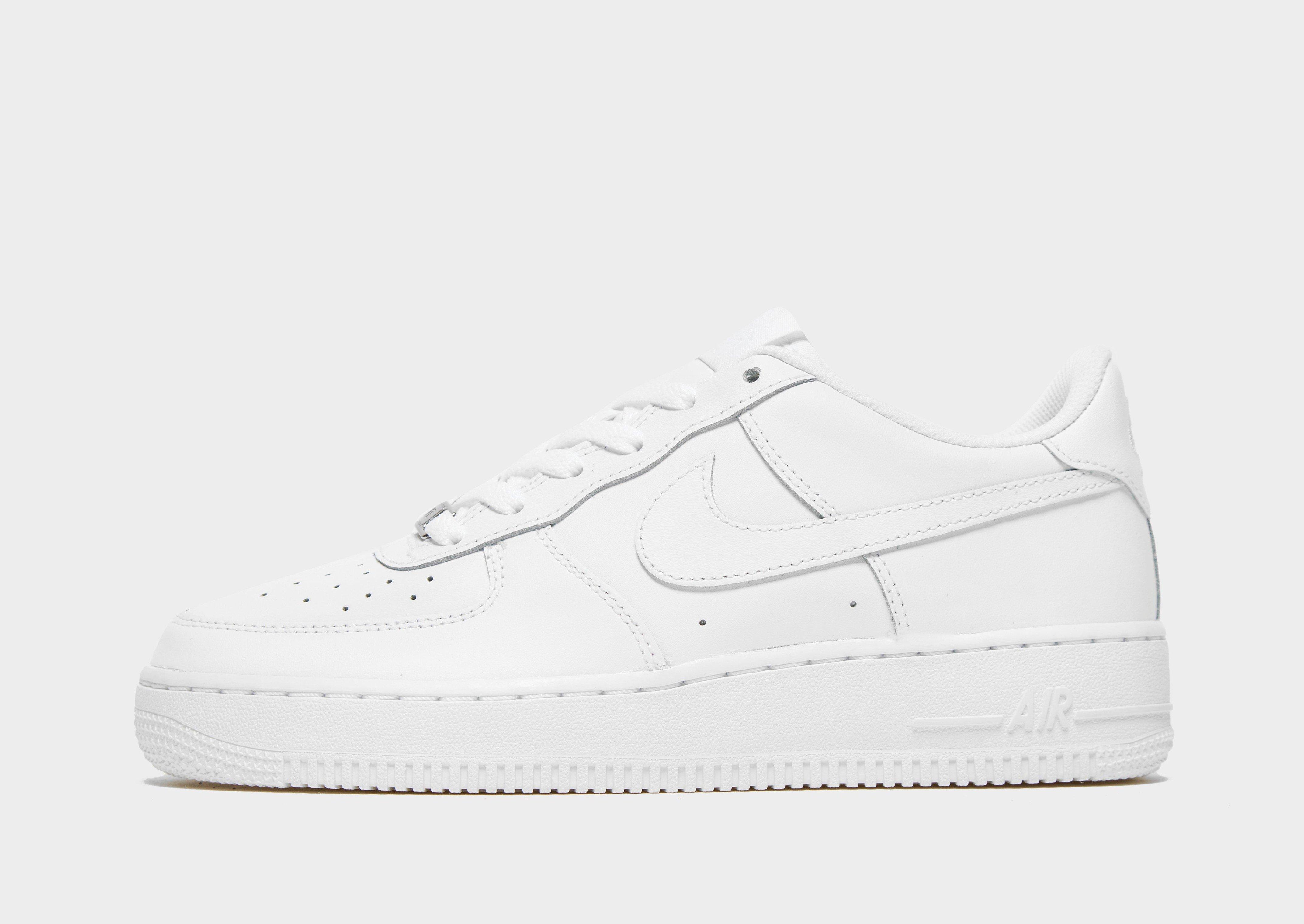 black and white air force 1 junior