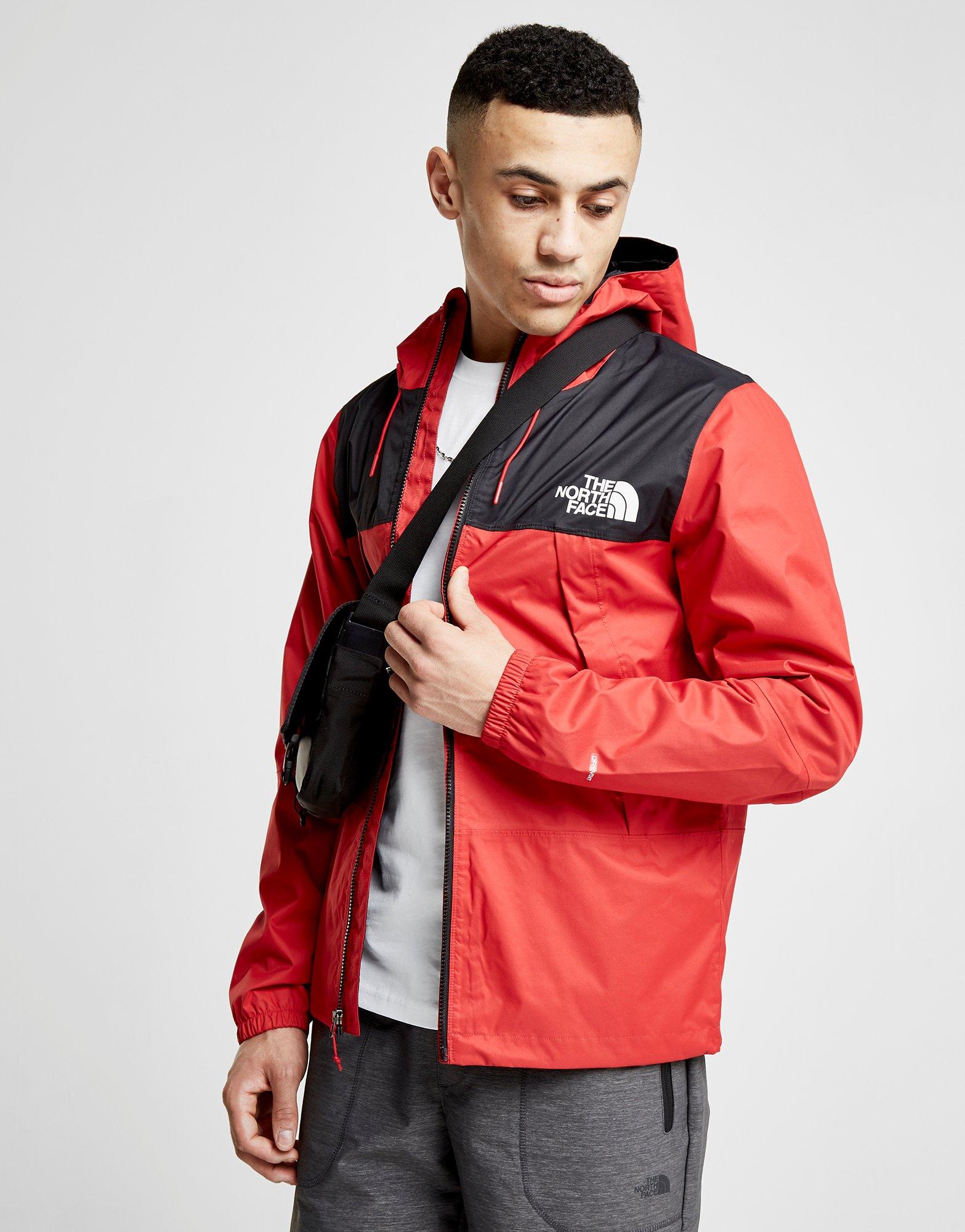 the north face 1990 mountain q jacket in red
