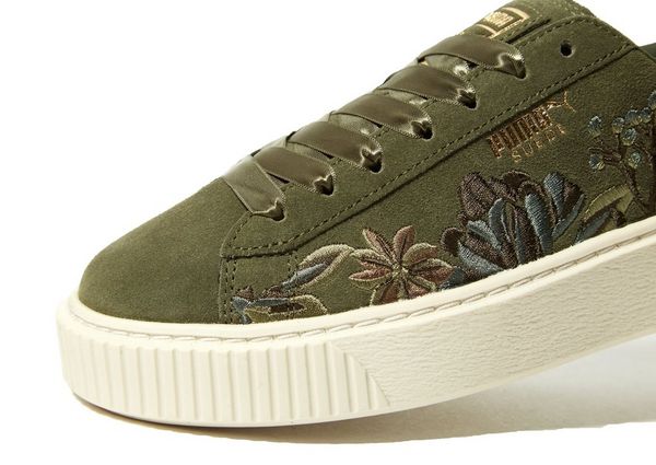 puma suede platform floral femme puma suede platform floral femme