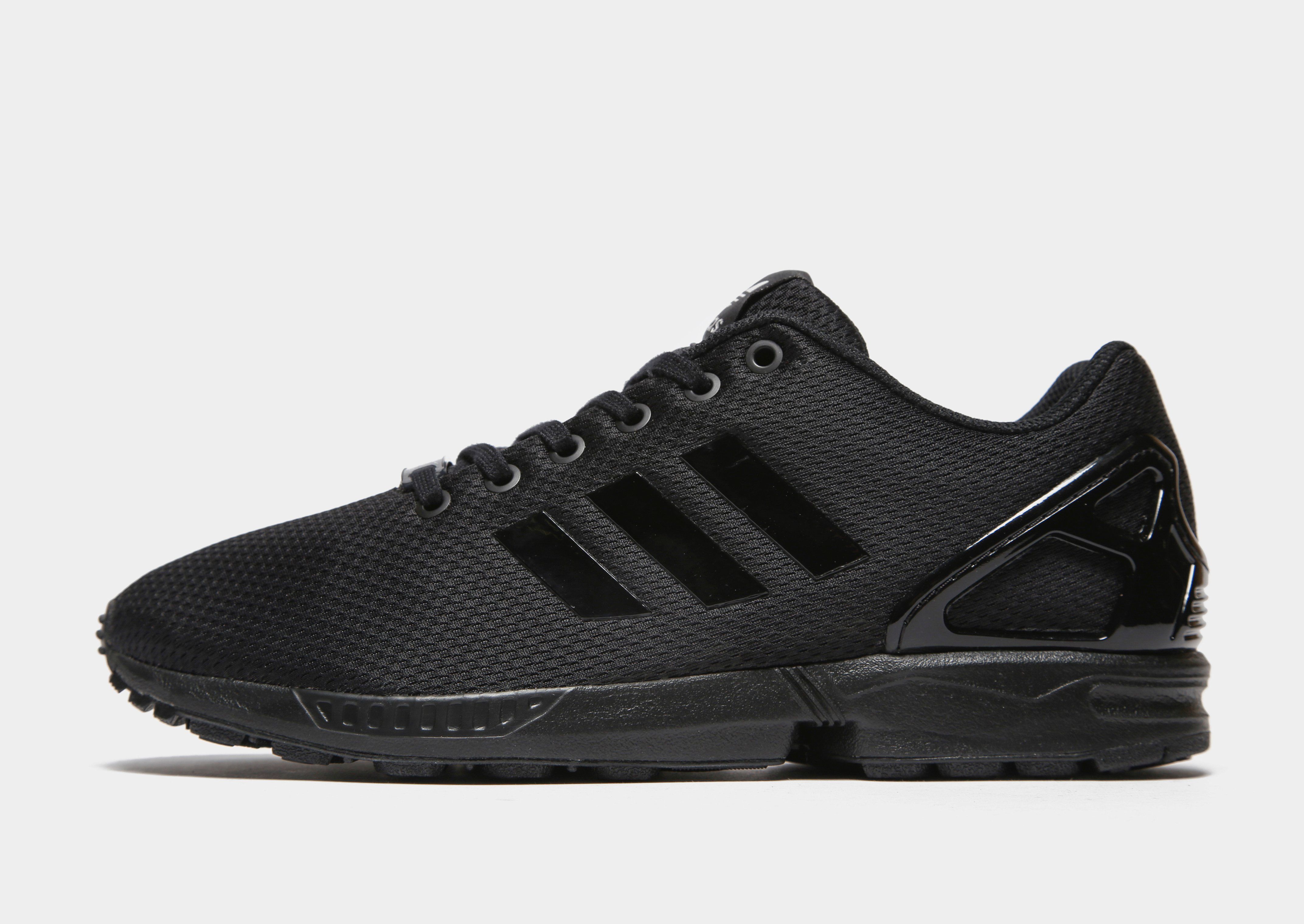 adidas originals zx flux baskets basses noir