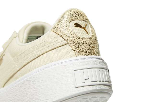 puma basket platform canvas puma basket platform canvas