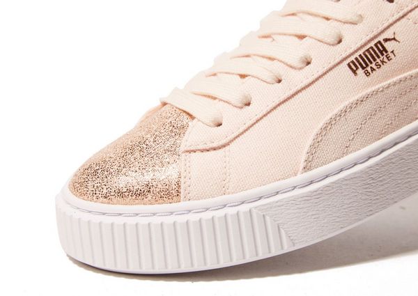 puma basket platform canvas puma basket platform canvas