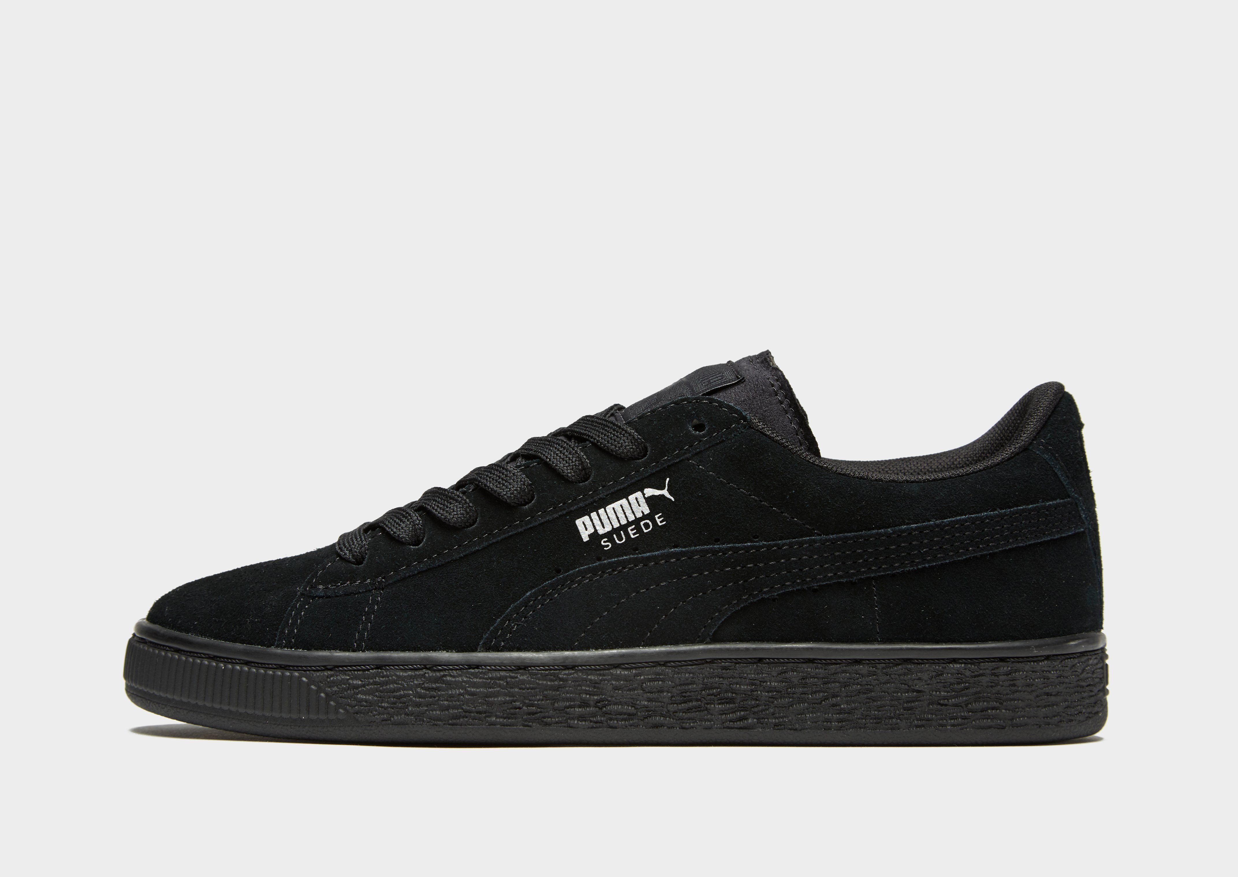 all black puma trainers