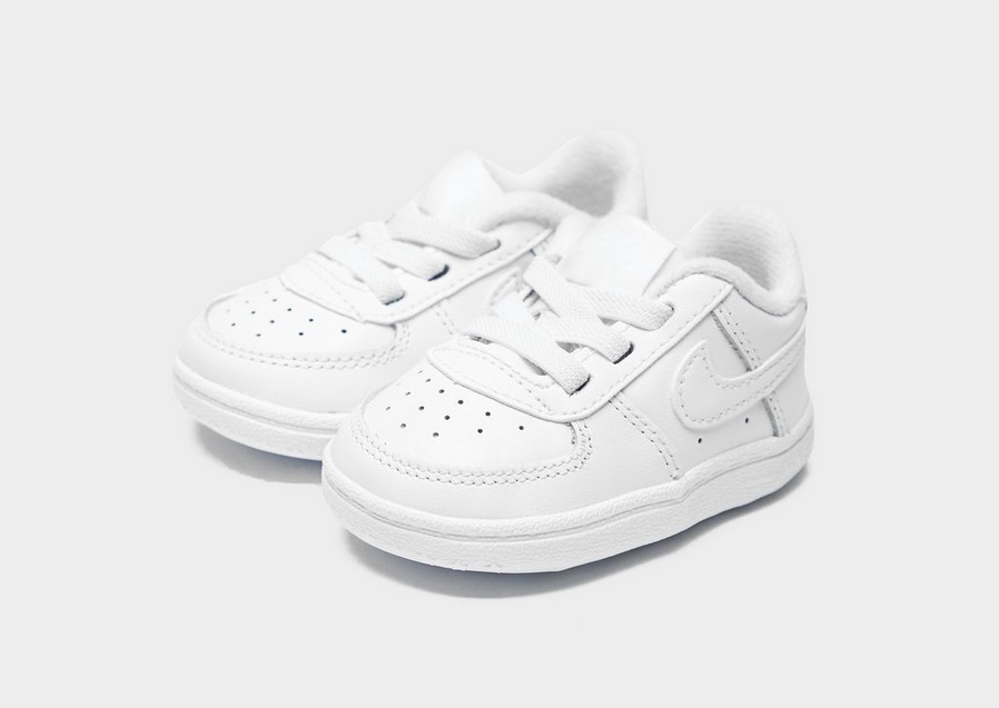 Gyerek sneakers NIKE AIR FORCE 1 CRIB  CK2201-100 Fehér