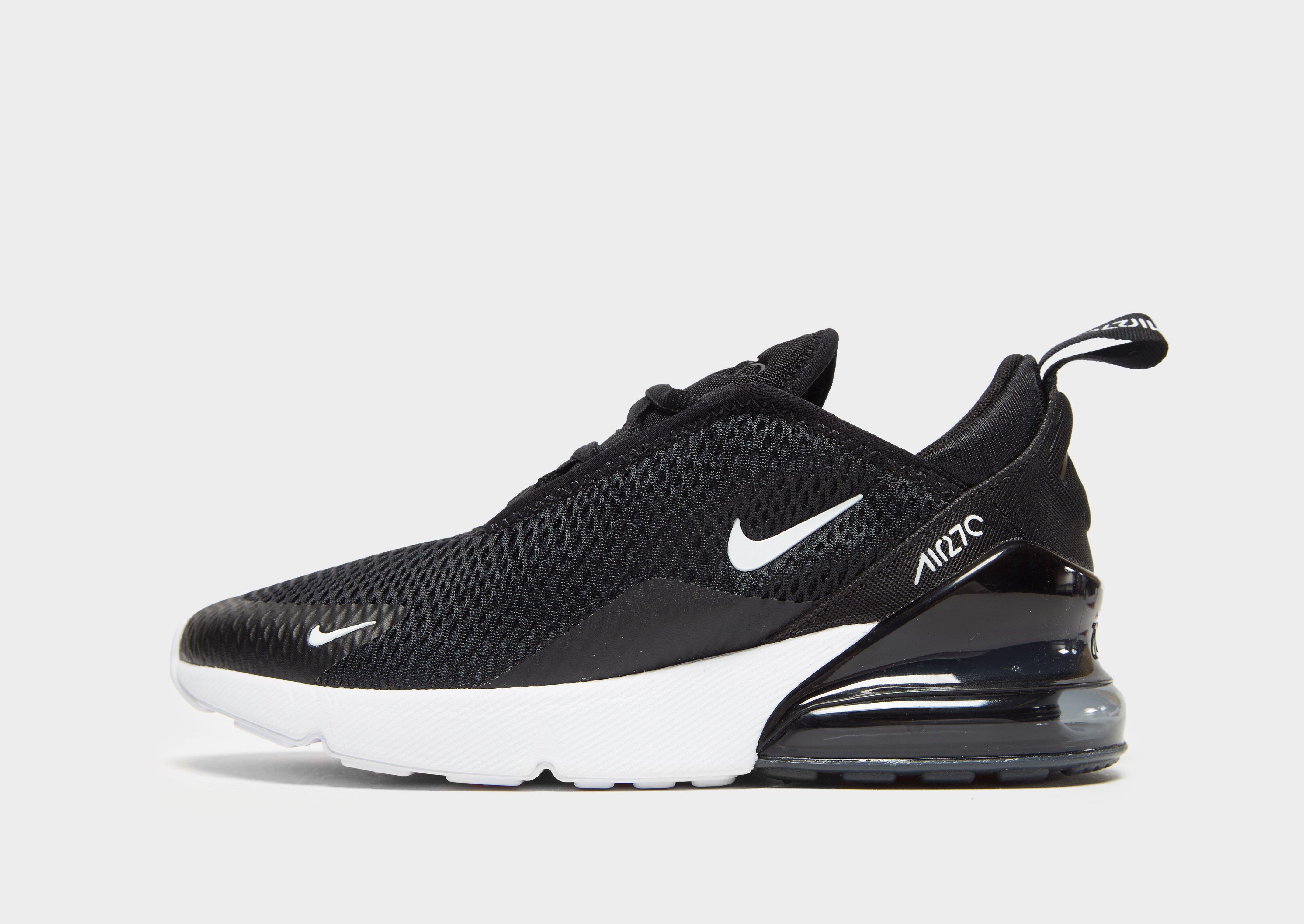 nike air max kids zwart