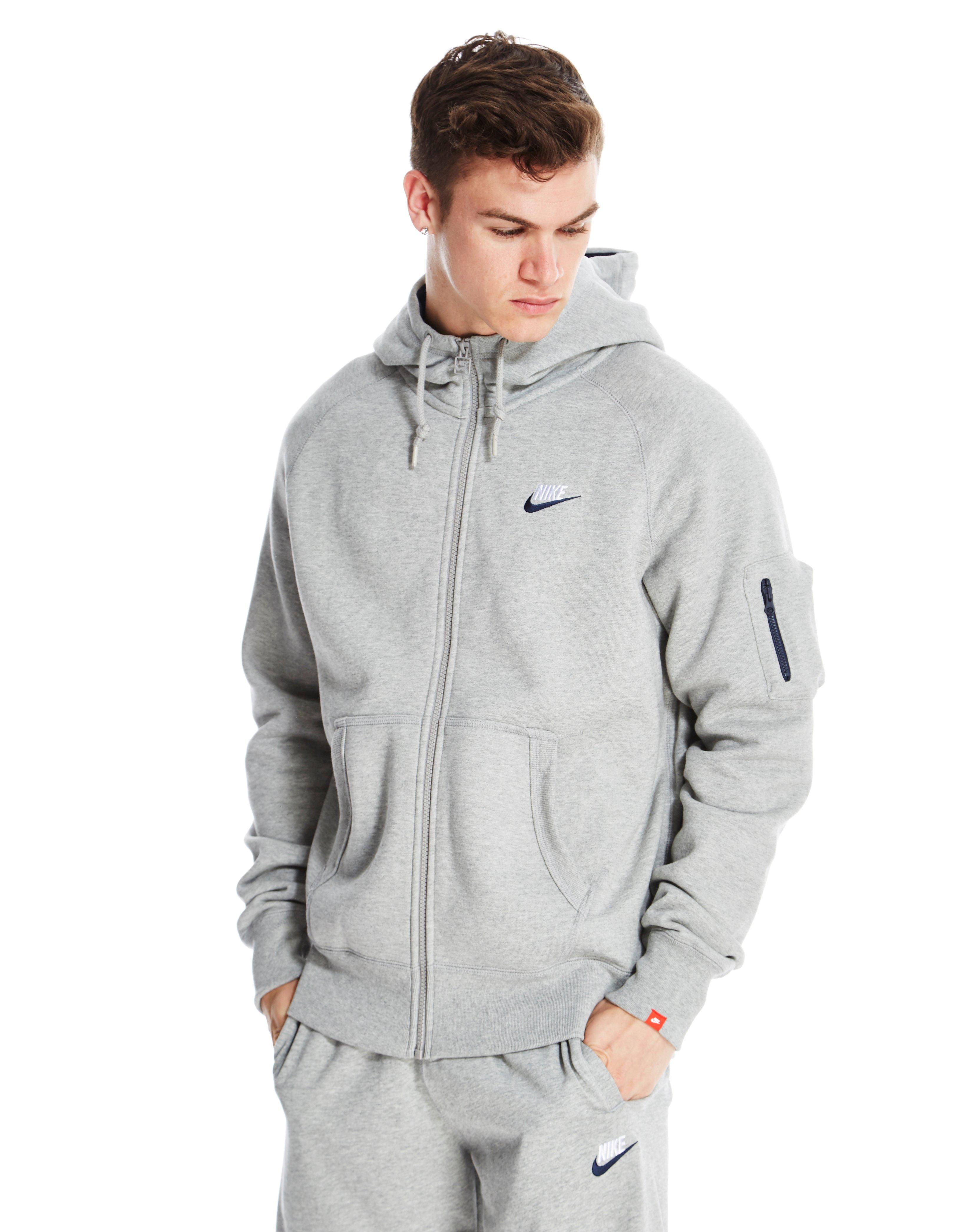 nike foundation hoody grey