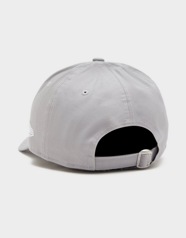 Czapka z daszkiem damska NEW ERA MLB 9FORTY NEW YORK YANKEES CAP GRAY/WHITE 10531940 Szary