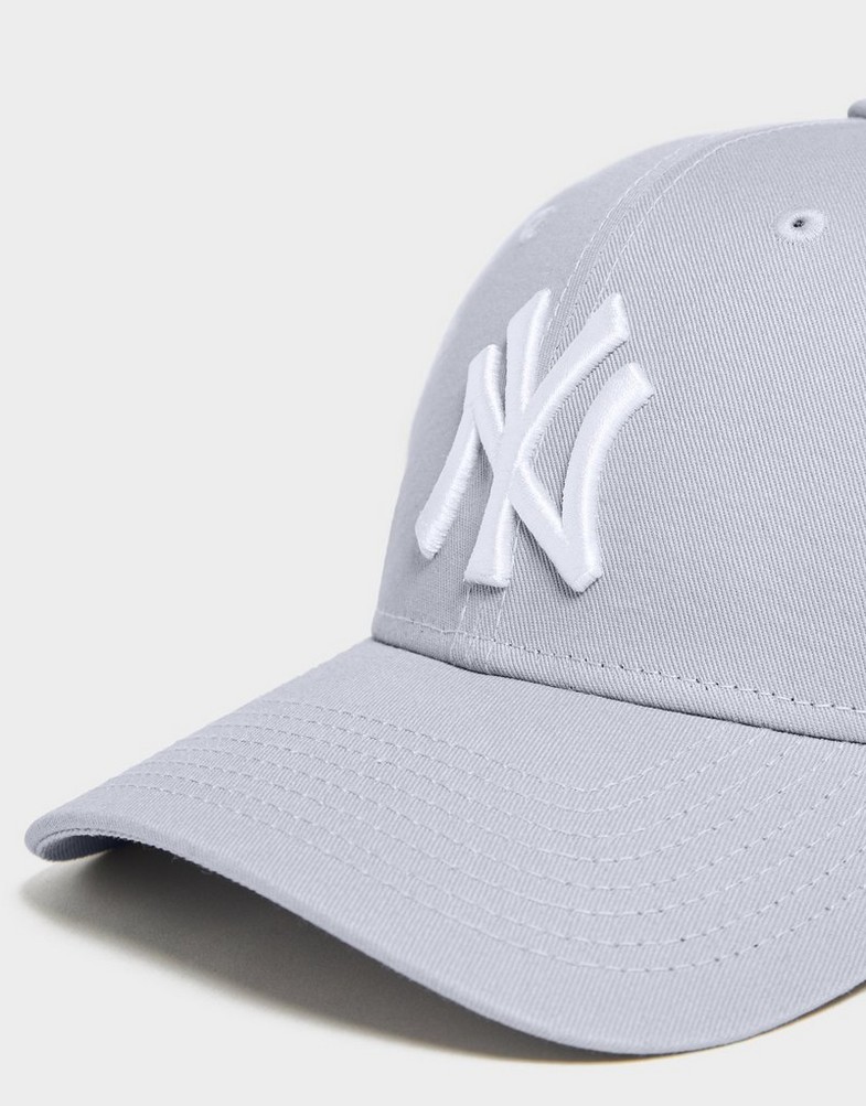 Czapka z daszkiem damska NEW ERA MLB 9FORTY NEW YORK YANKEES CAP GRAY/WHITE 10531940 Szary
