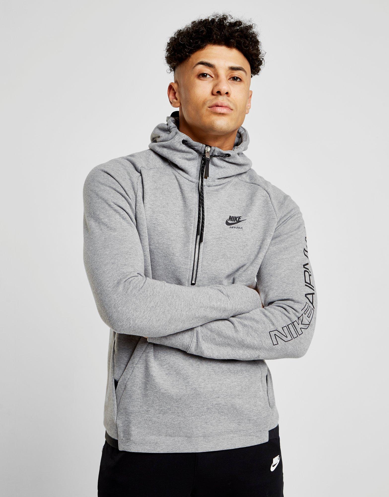 nike air max grey hoodie