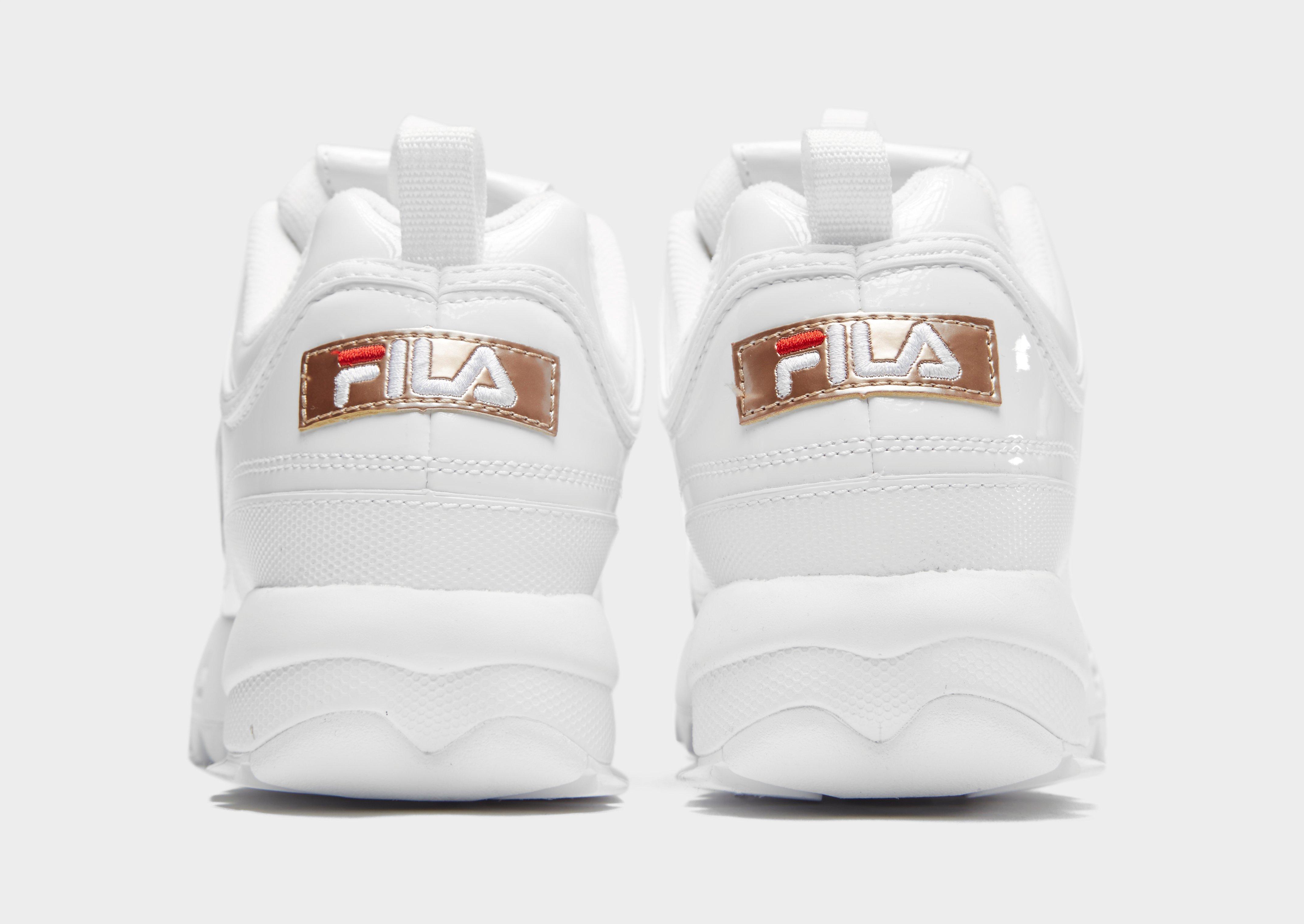 JD eksklusiv Fila Disruptor II i hvid til kvinder