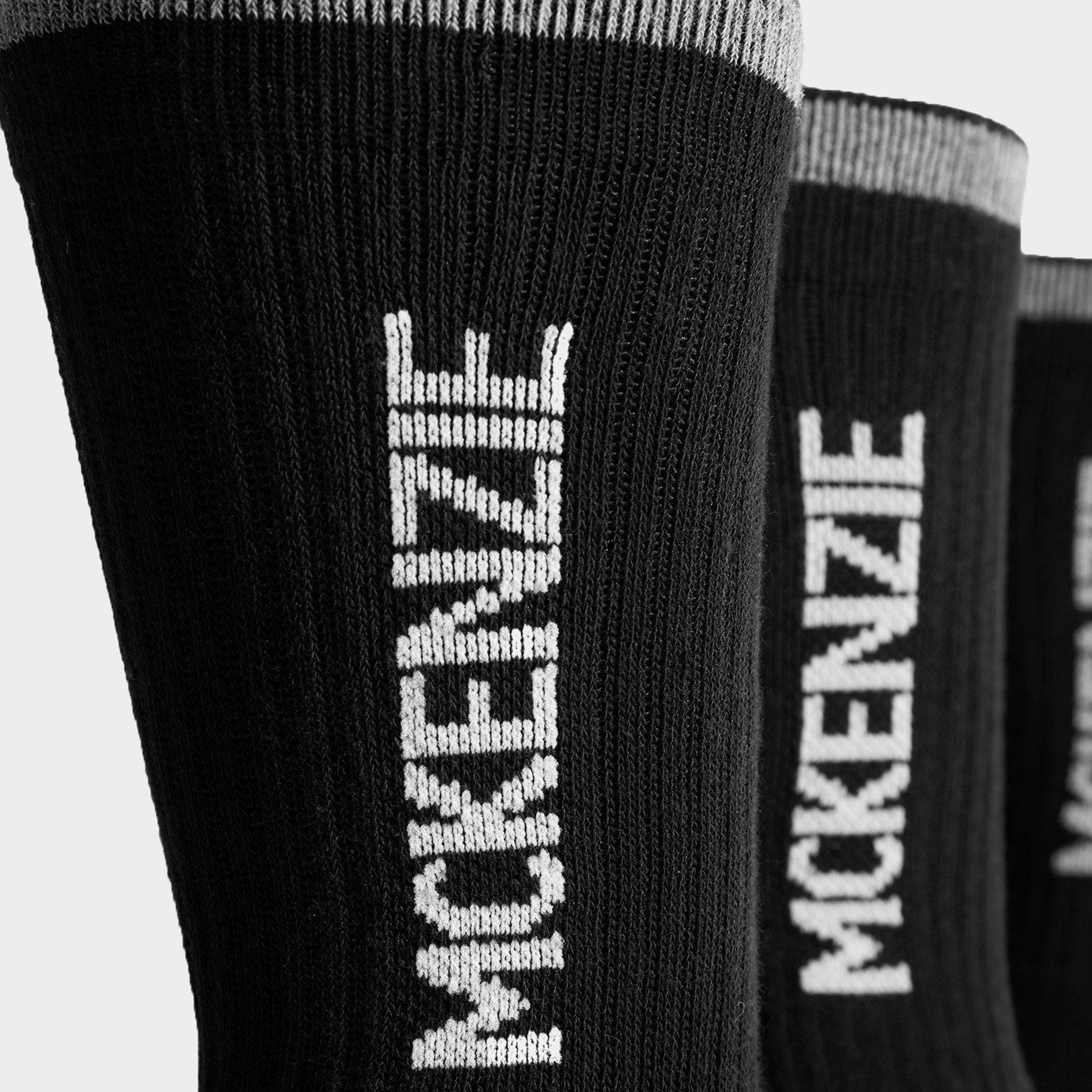 Női zokni MCKENZIE ZOKNI 3PK SPORT SOCK BLK SOCK PACKS