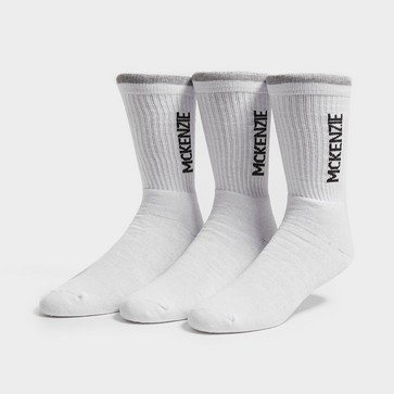 Moteriškos kojinės MCKENZIE KOJINĖS 3PK SPORT SOCK WHT SOCK PACKS
