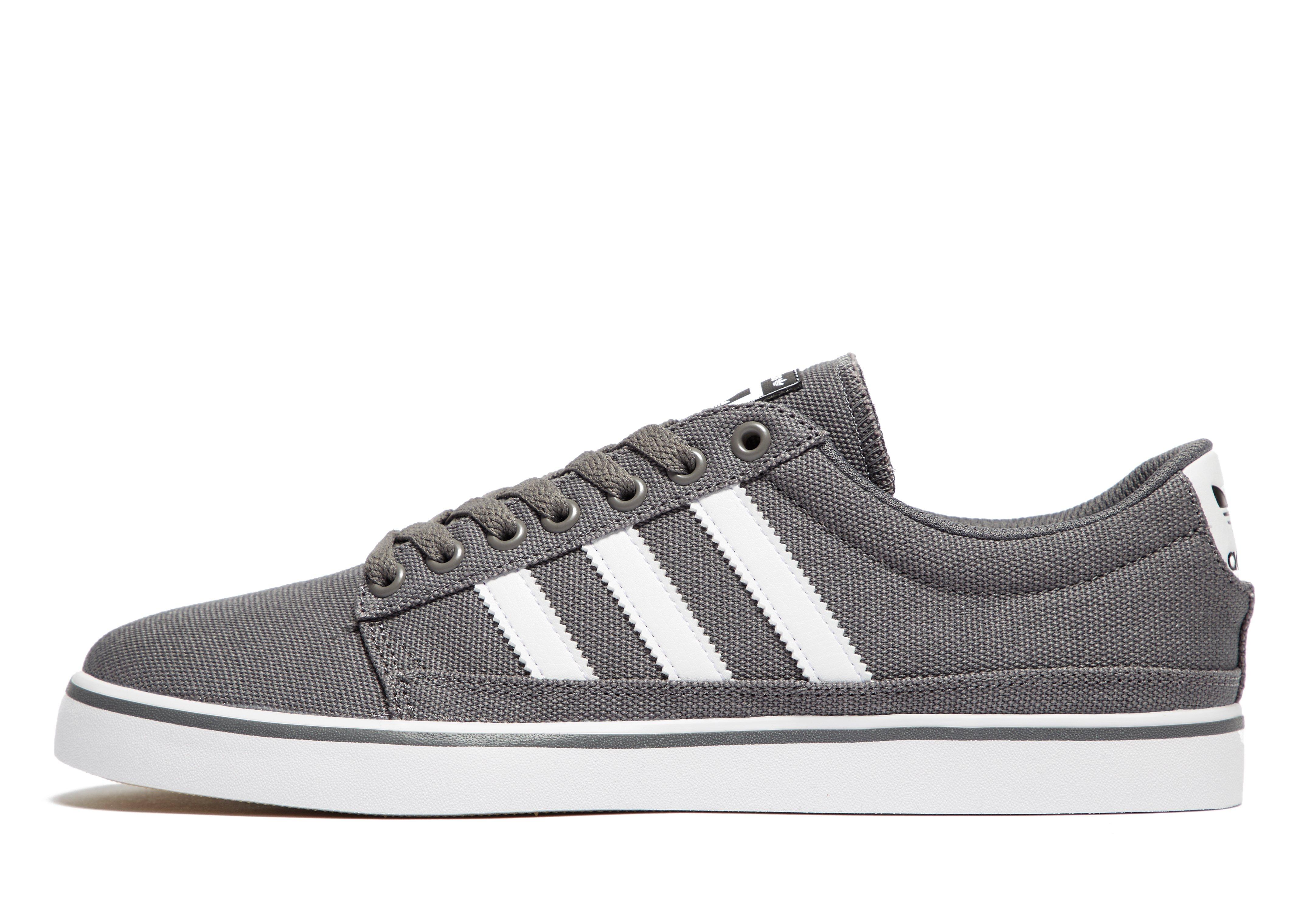 New Adidas Mens Skateboarding Rayado Lo Trainers Grey Ebay