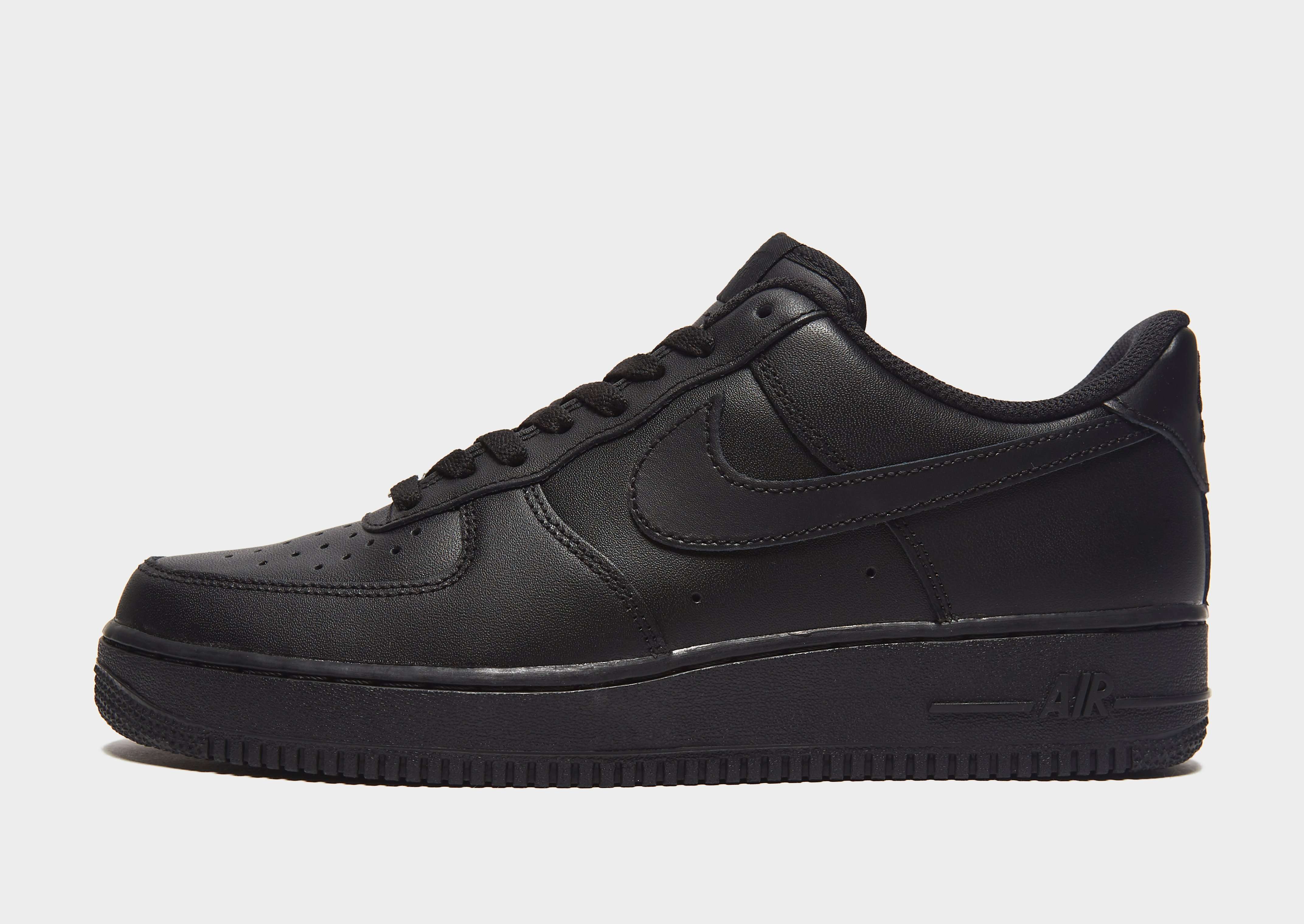 Nike Son of Force Black White Youths Trainers 35.5 EU, nike air force 1