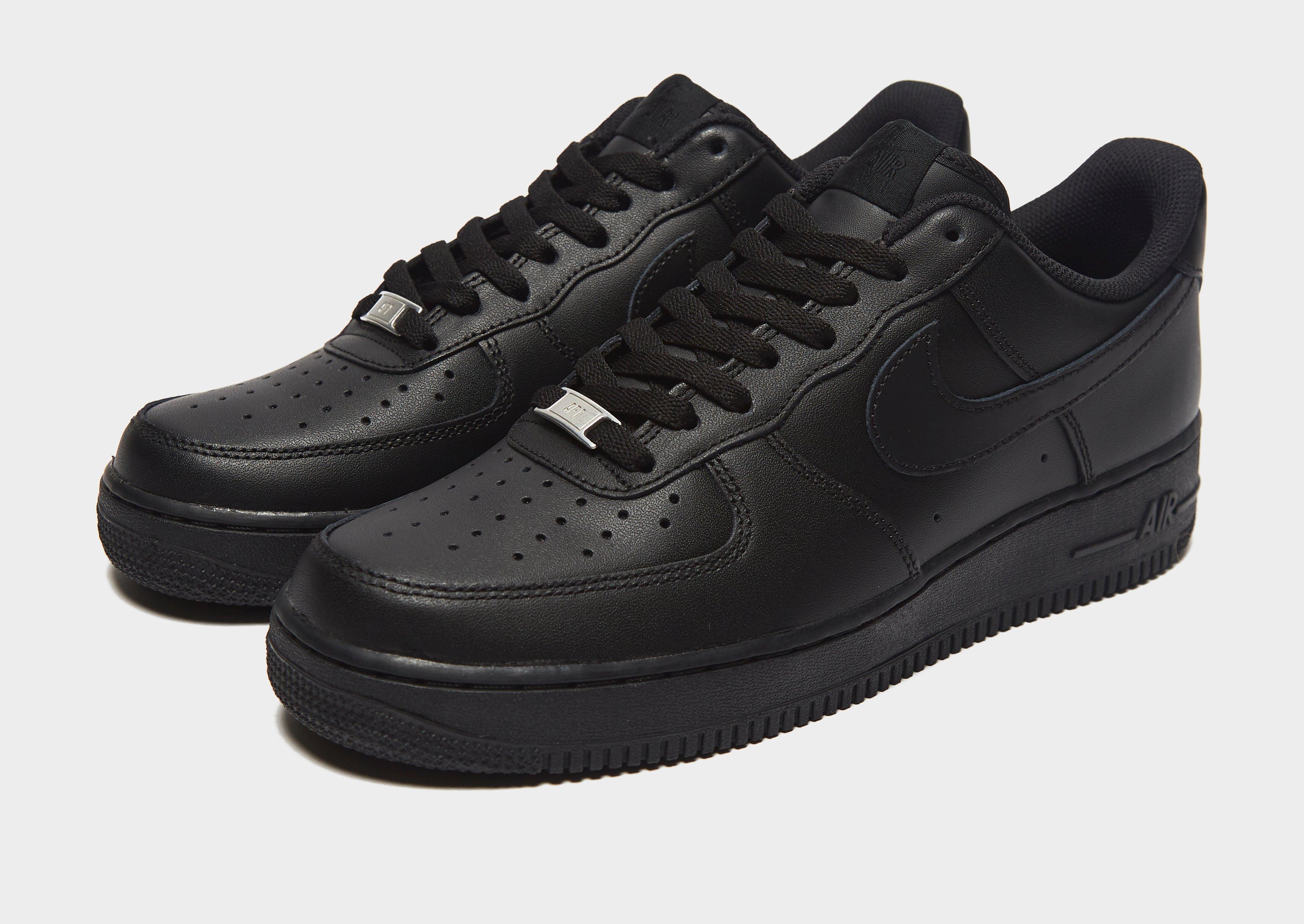 nike air force velluto nere