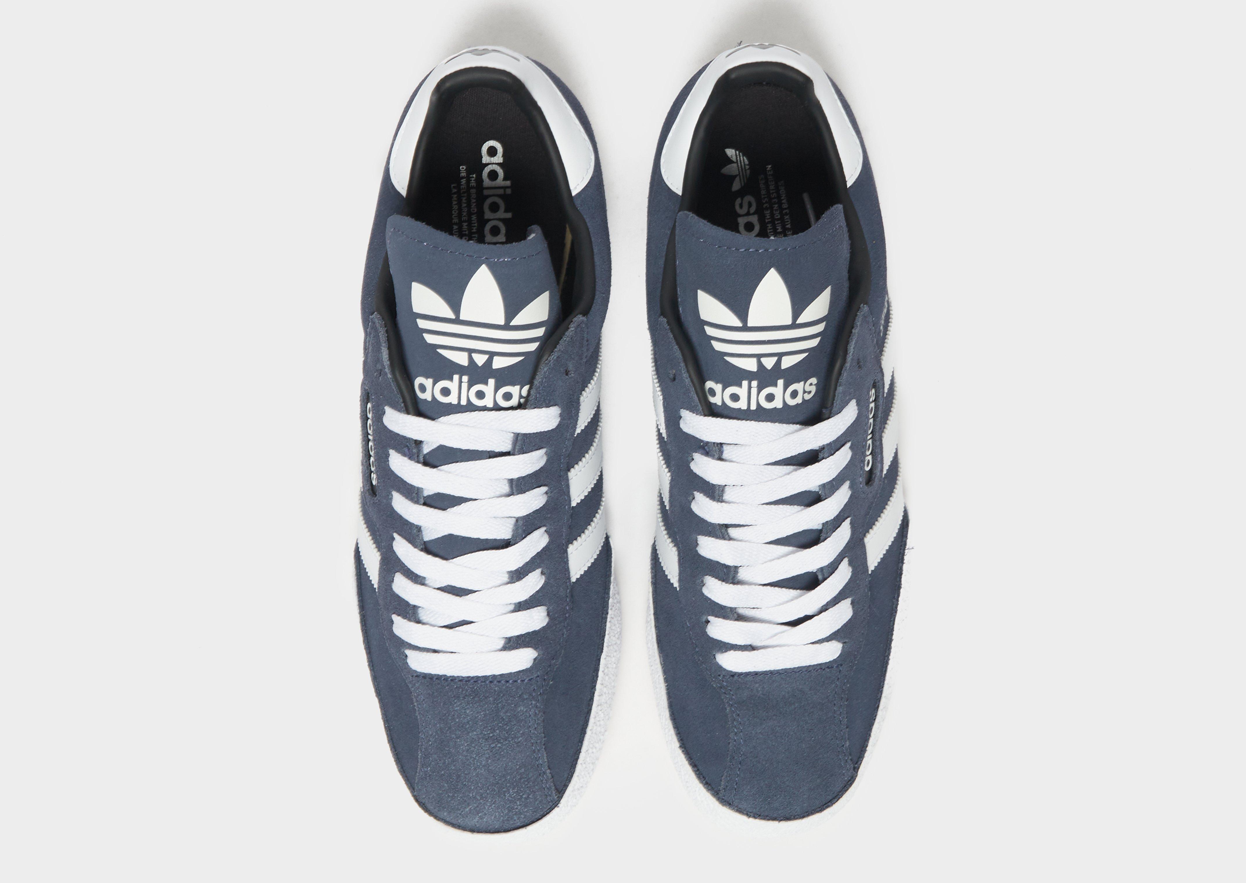 Adidași pentru bărbați ADIDAS SAMBA SUPER  019332 Bleumarin