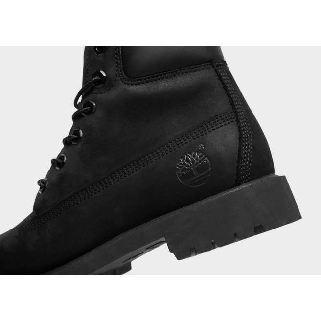6 inch premium boot for junior in black