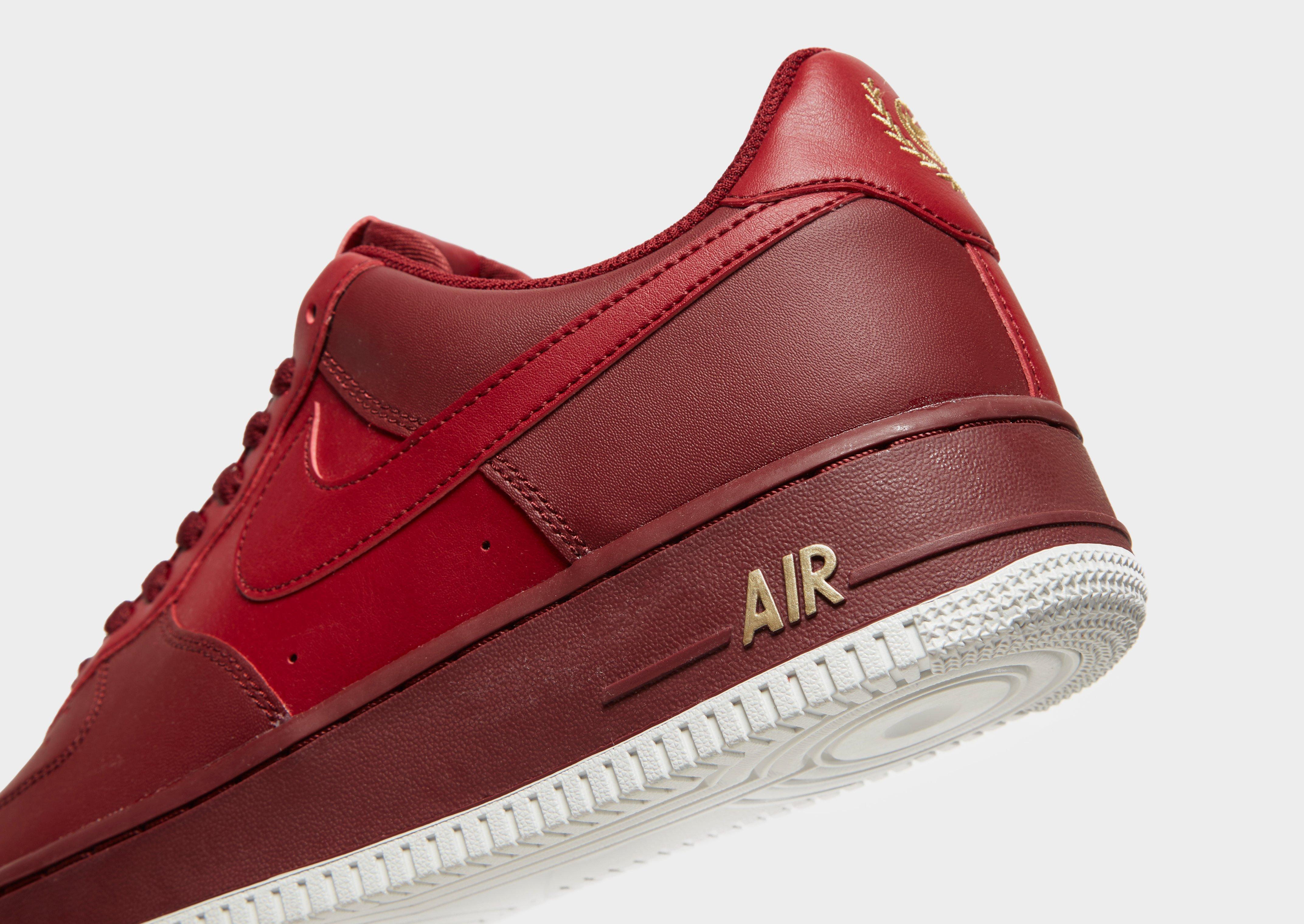 air force 1 baffo rosso