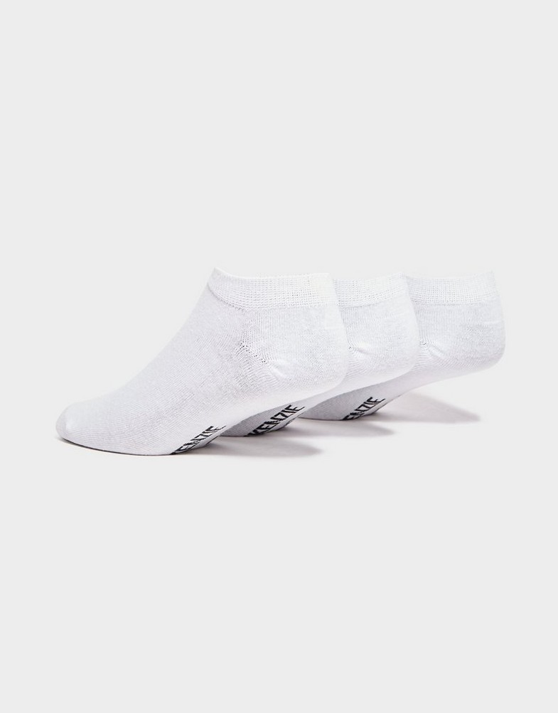 Жіночі шкарпетки MCKENZIE 3 PACK LOW PED SOCKS  MCKAA10125WHT Білий