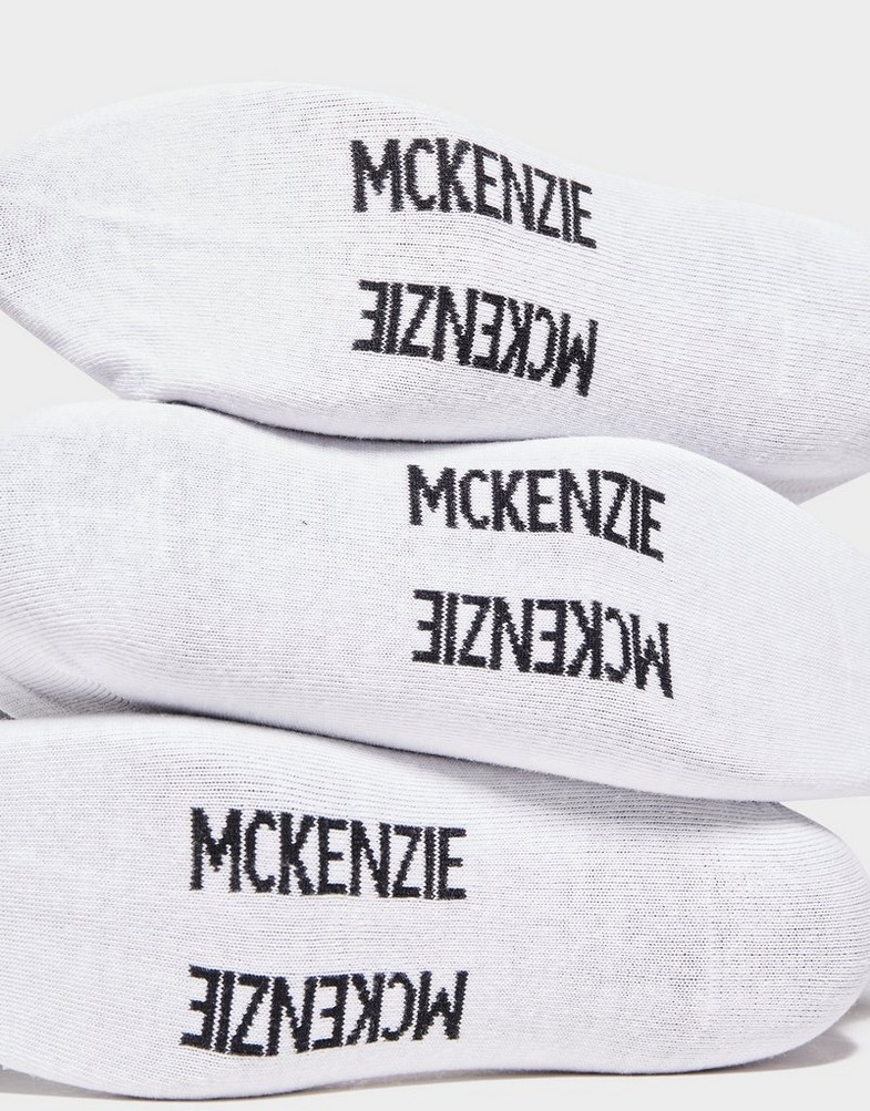 Жіночі шкарпетки MCKENZIE 3 PACK LOW PED SOCKS  MCKAA10125WHT Білий
