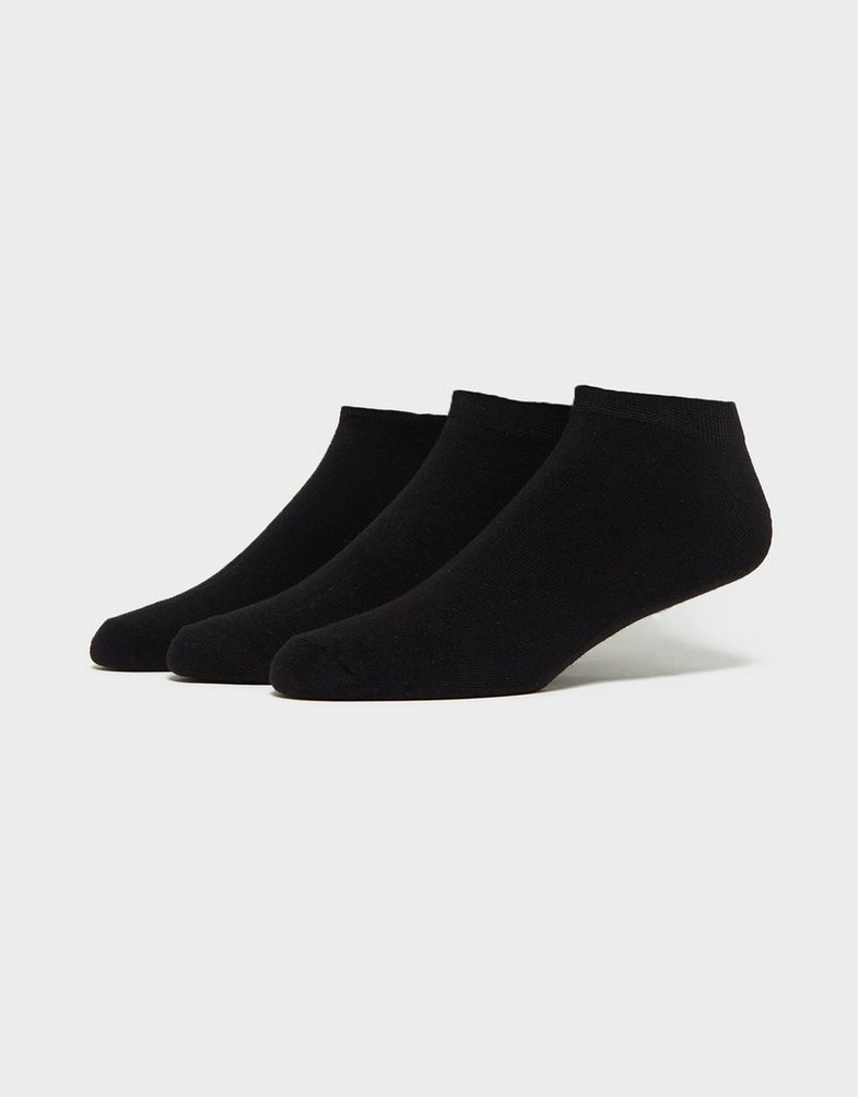 Női zokni MCKENZIE ZOKNI 3PK LOW PED SOCK BLK MCKAA10125090 Fekete