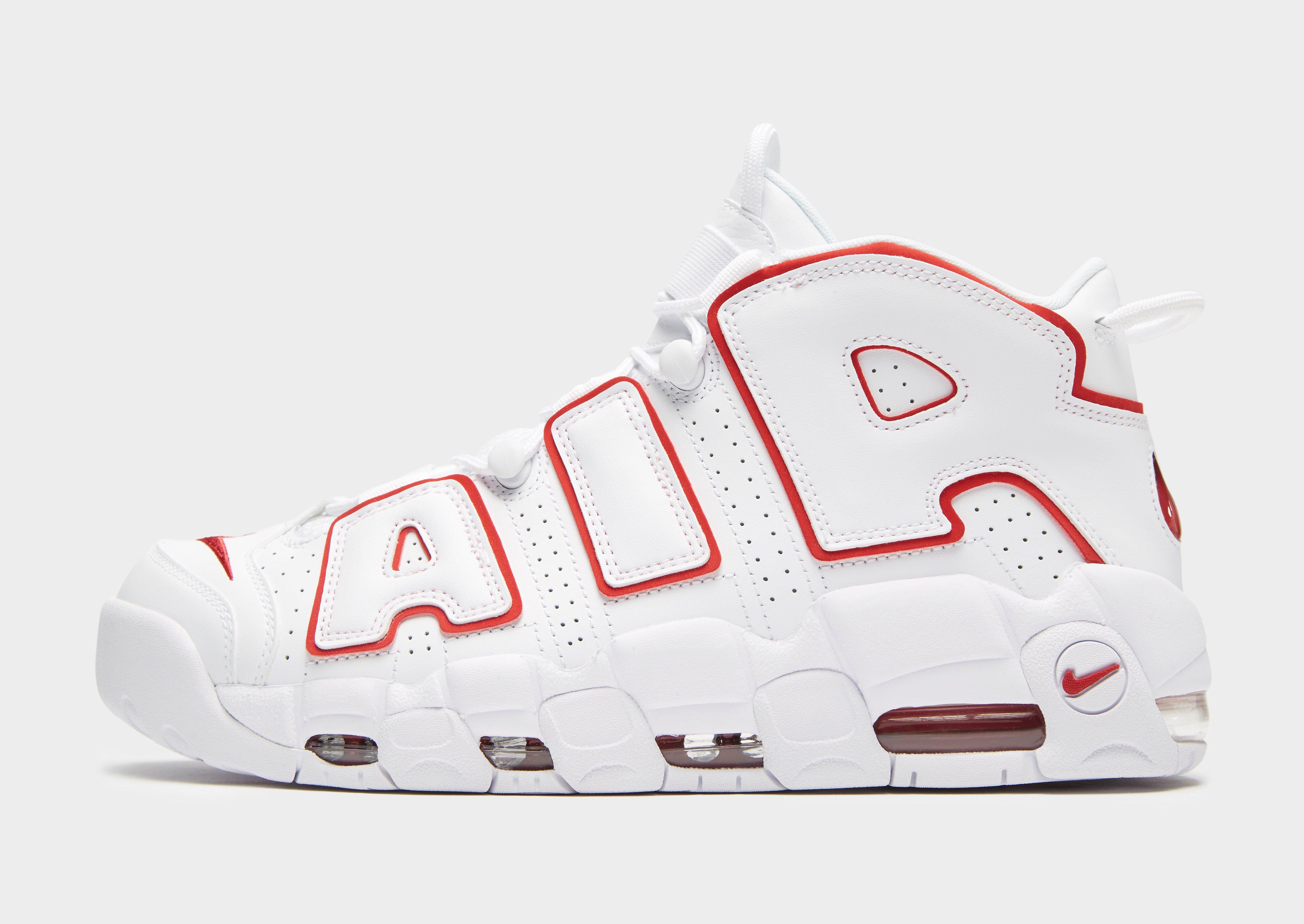 nike uptempo gialle