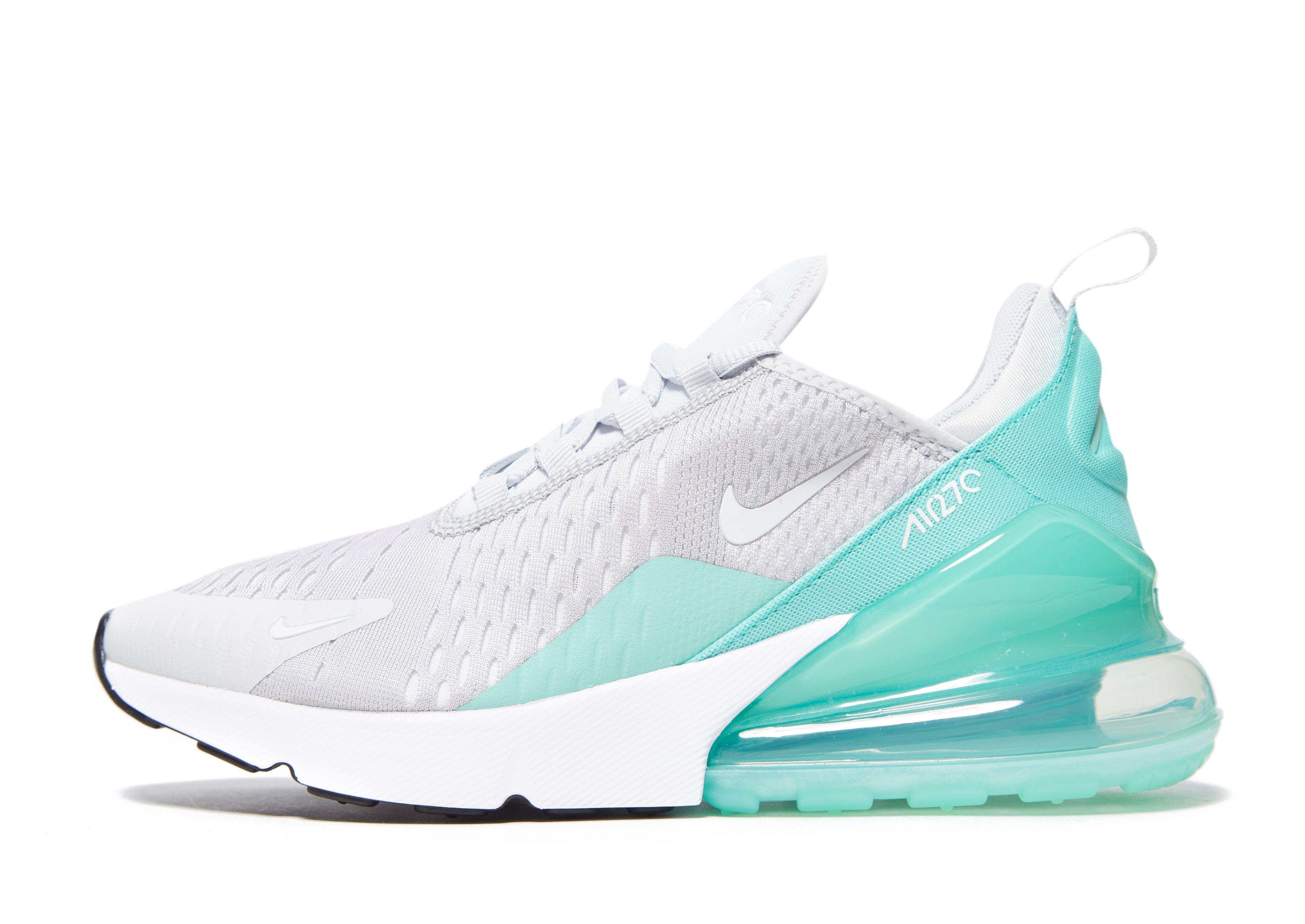 nike 270 verde acqua