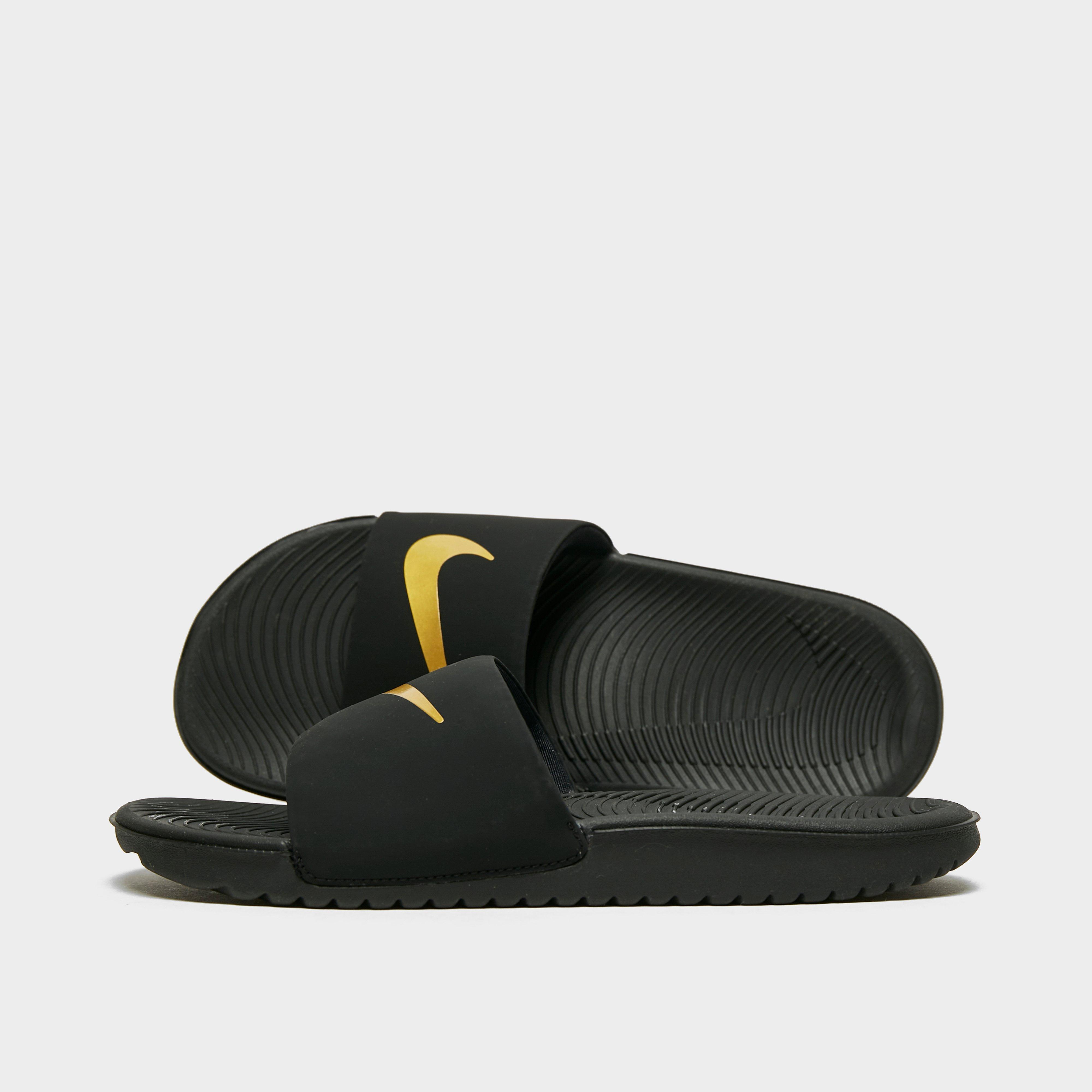 Șlapi pentru copii NIKE KAWA SLIDES 