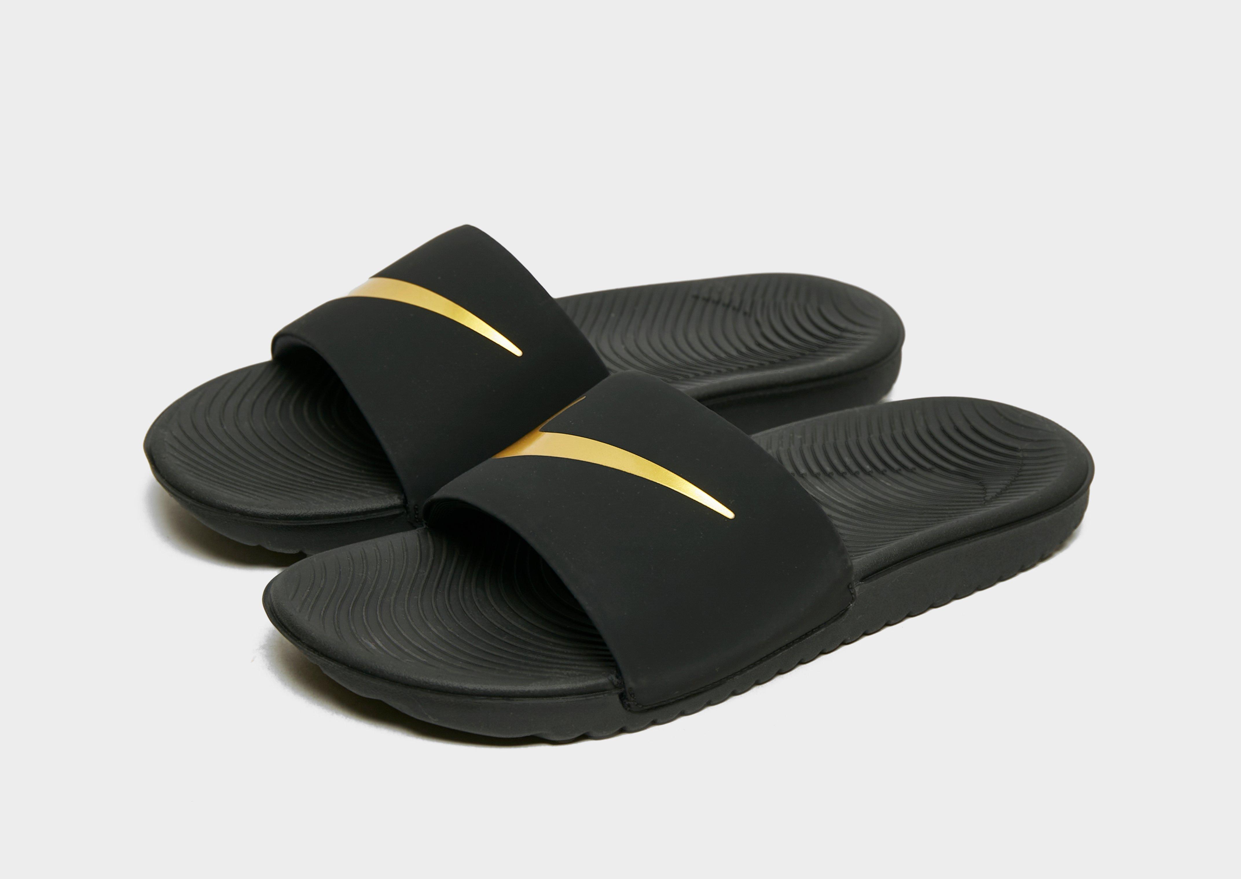 Дитячі шльопанці NIKE KAWA SLIDES  819352-003 Чорний